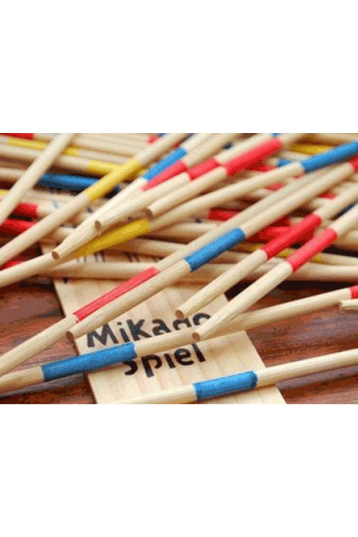 Çokuygunuz Eğlenceli Renkli Oyun Çubukları Mikado Spiel