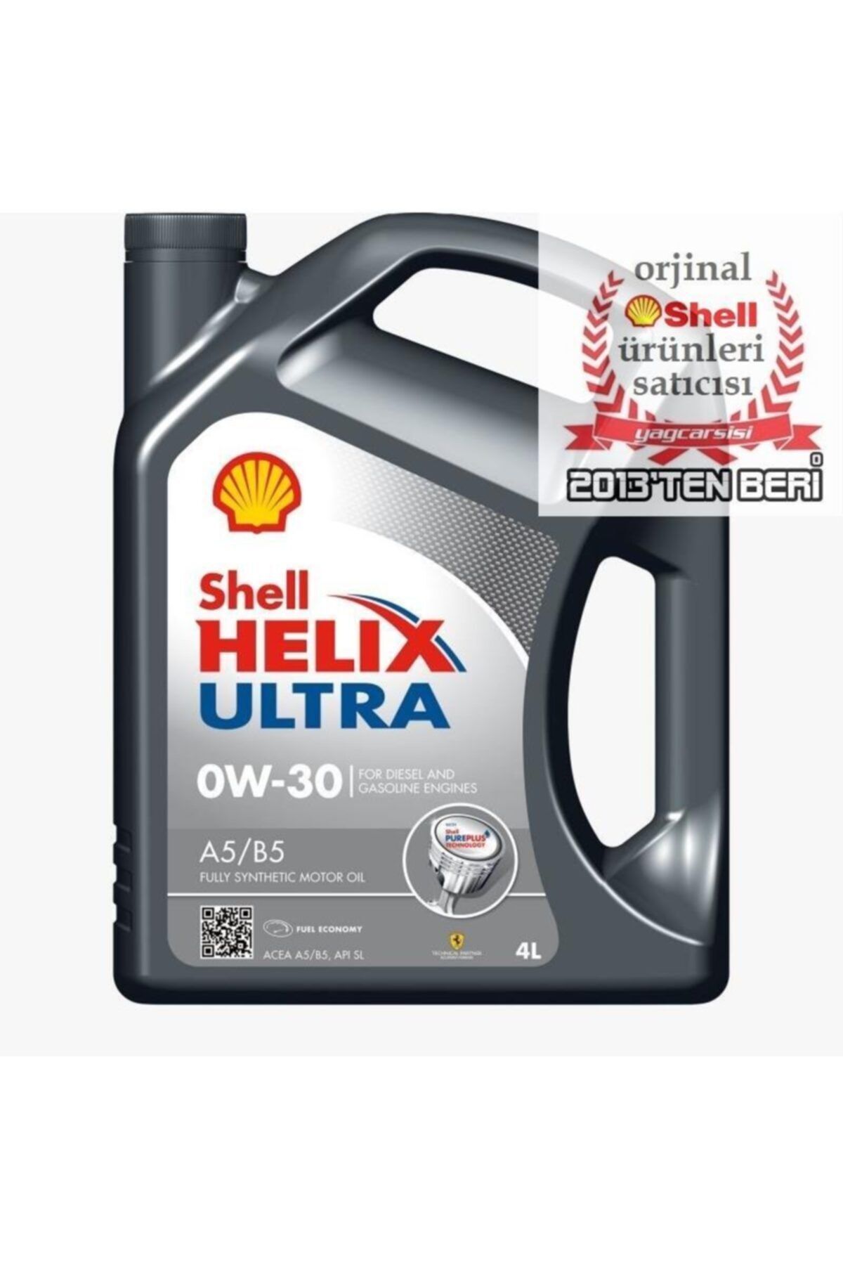 Shell Helix Ultra A5/b5 0w30 4 Litre
