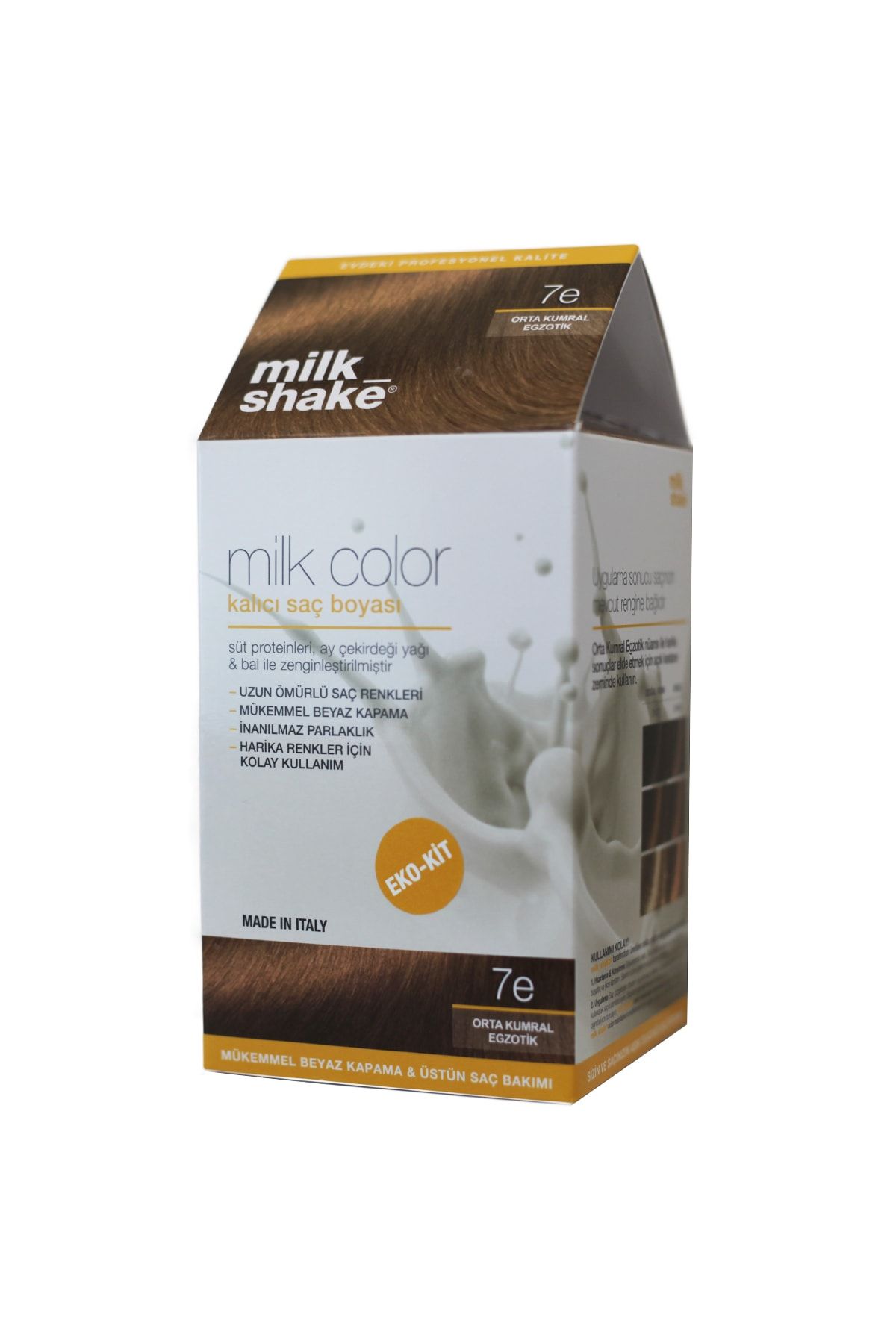Milkshake Milk_shake Milk Color Eko-kit Orta Kumral Egzotik -7e (Köpüksüz)