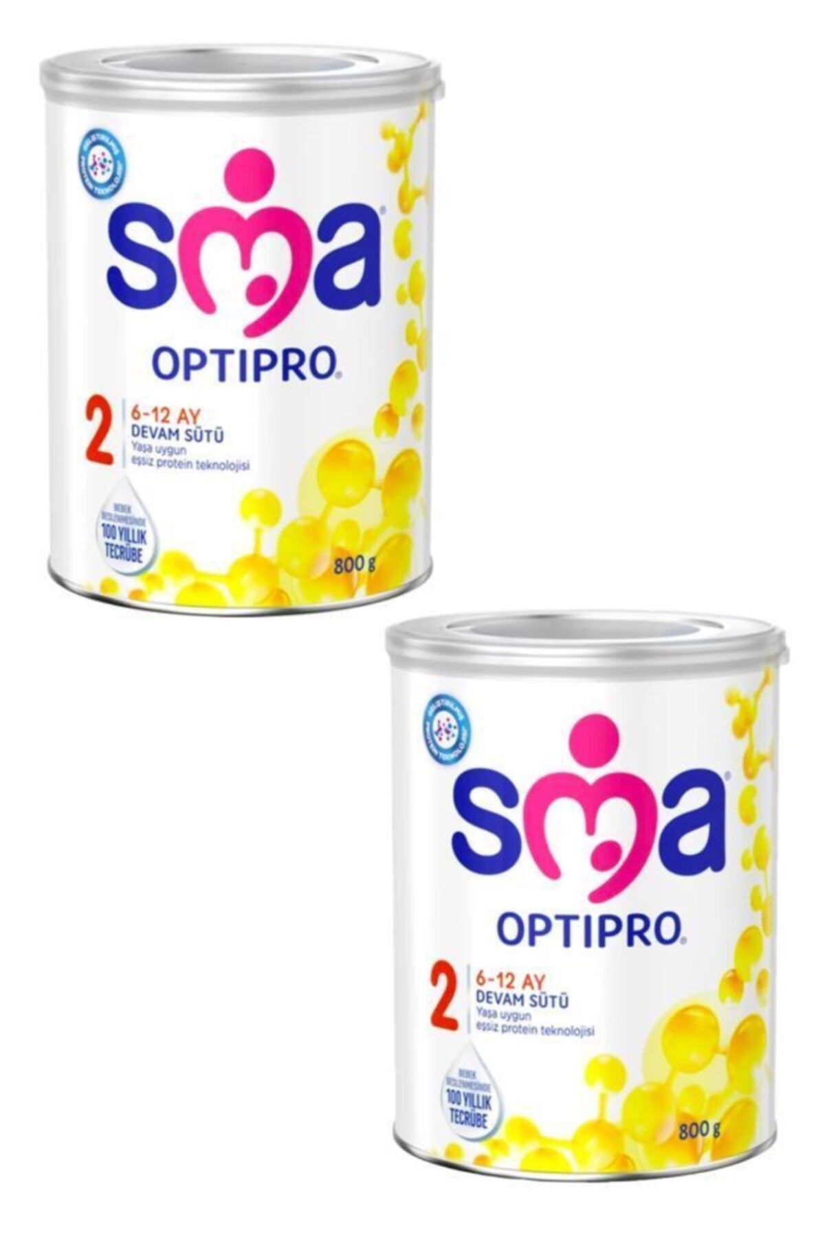 SMA 2 Numara  Optipro Çocuk Devam Sütü 800 gr 2'li