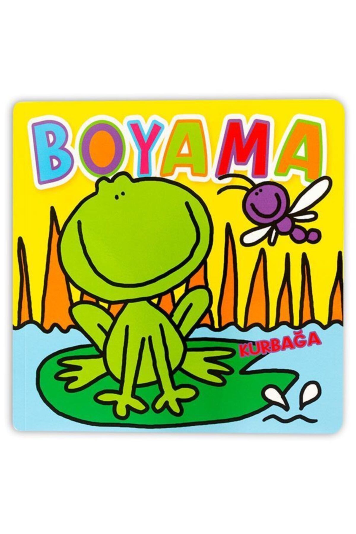 Net Kitap Boyama-kurbağa