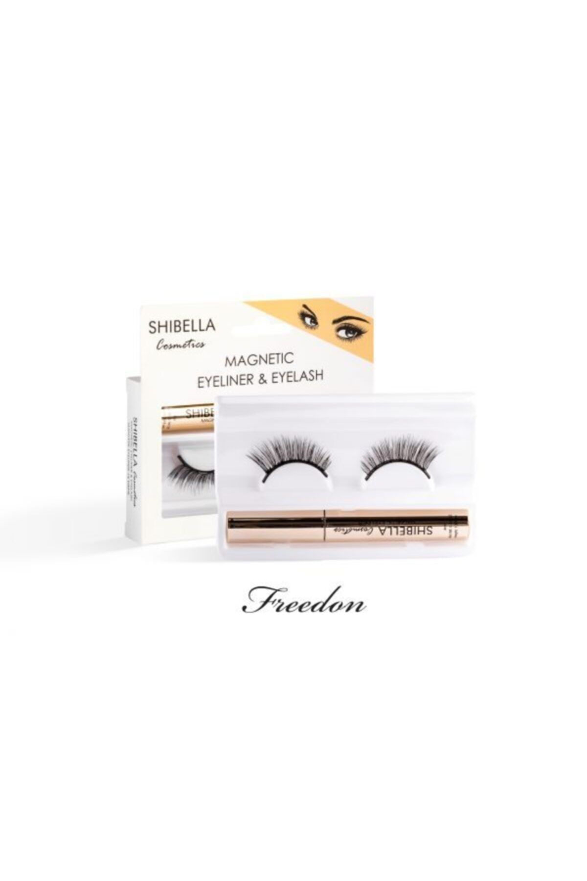 Shibella Cosmetics Manyetik Eyeliner Ve Manyetik Takma Kirpik Must Have Serisi- Freedom