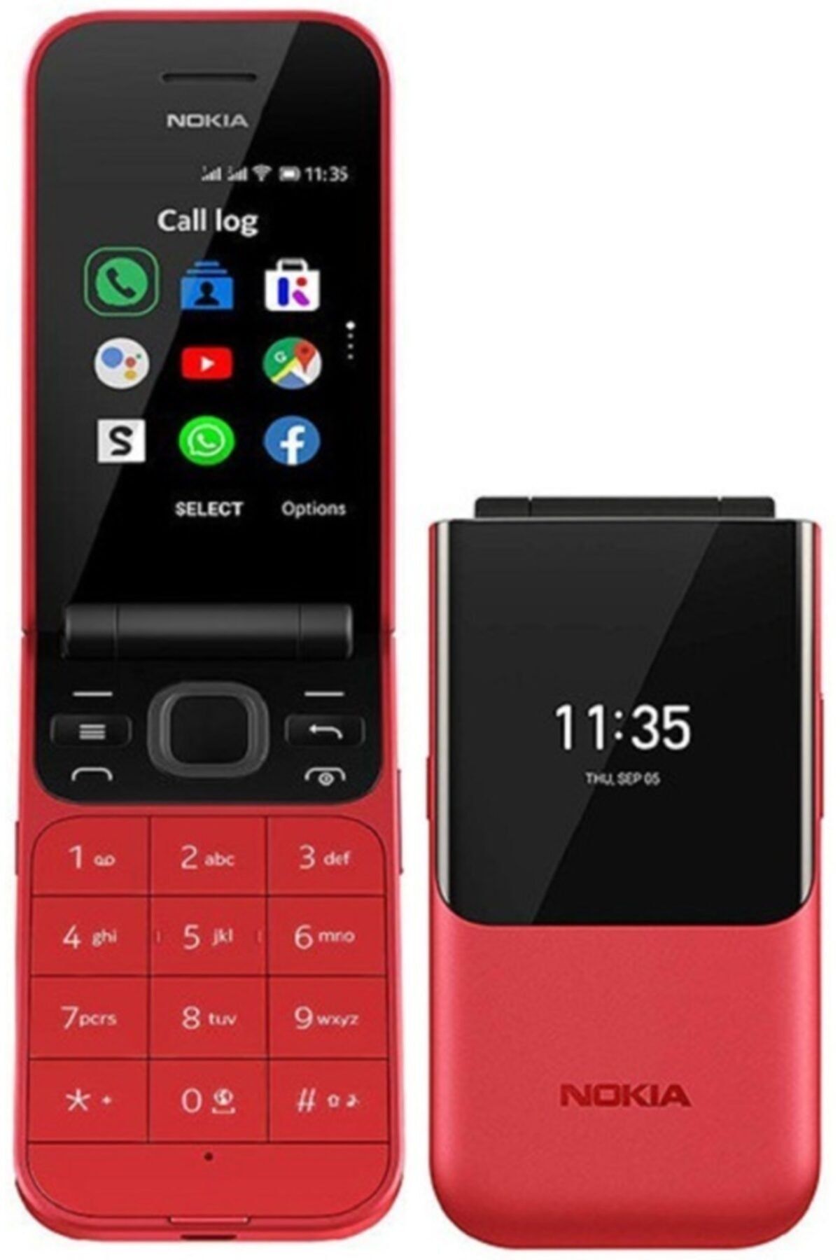 Nokia 2720 Flip Çift Ekranlı Kapaklı Telefon