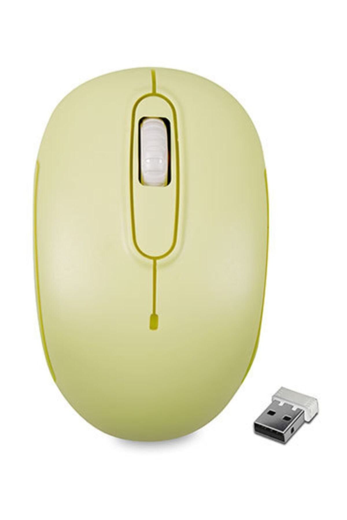 Everest Smw-666 Kablosuz Mouse (Sarı)