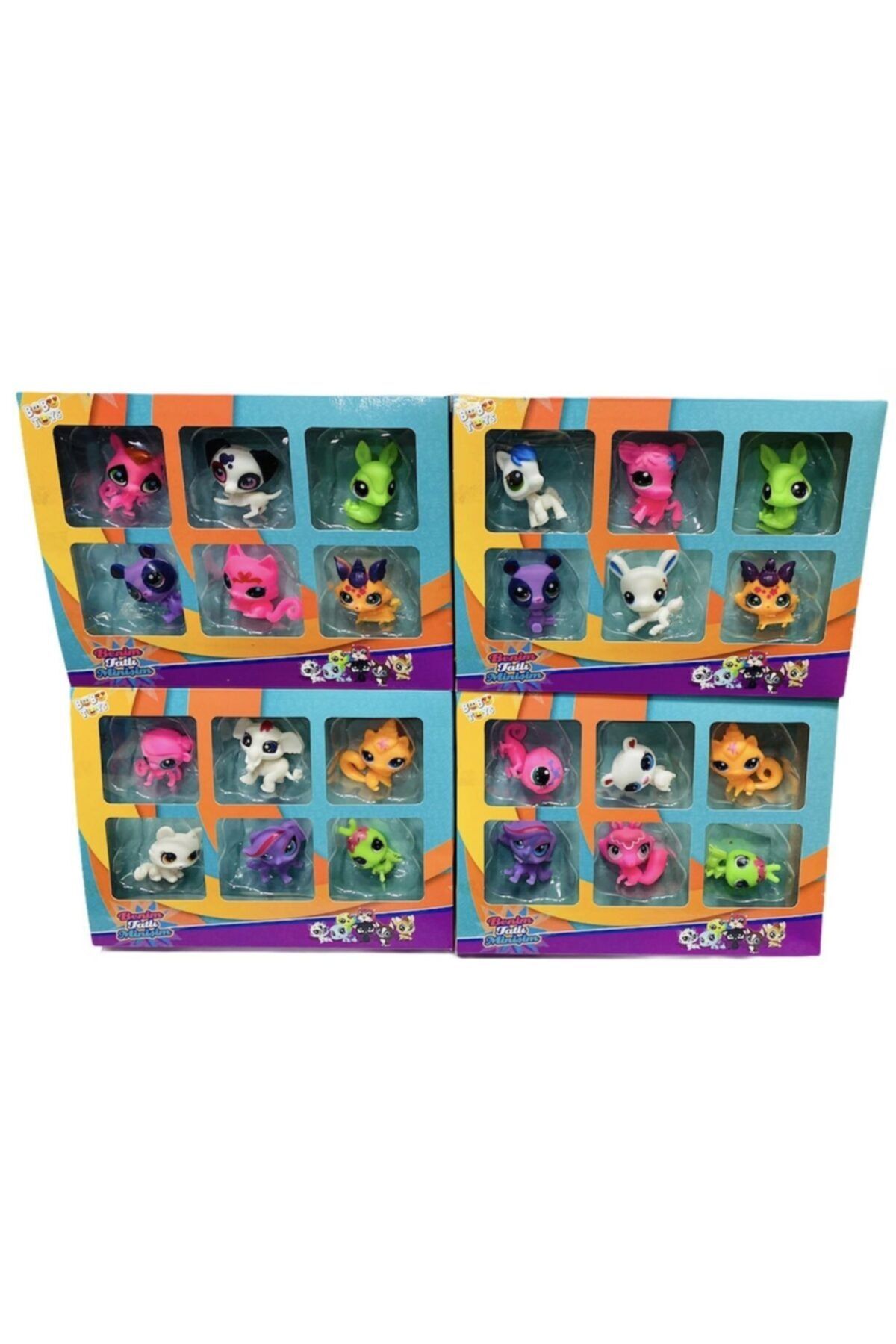 Littlest Pet Shop Littlest Pets Shop Minişler 6 Lı Oyuncak Miniş Ailesi