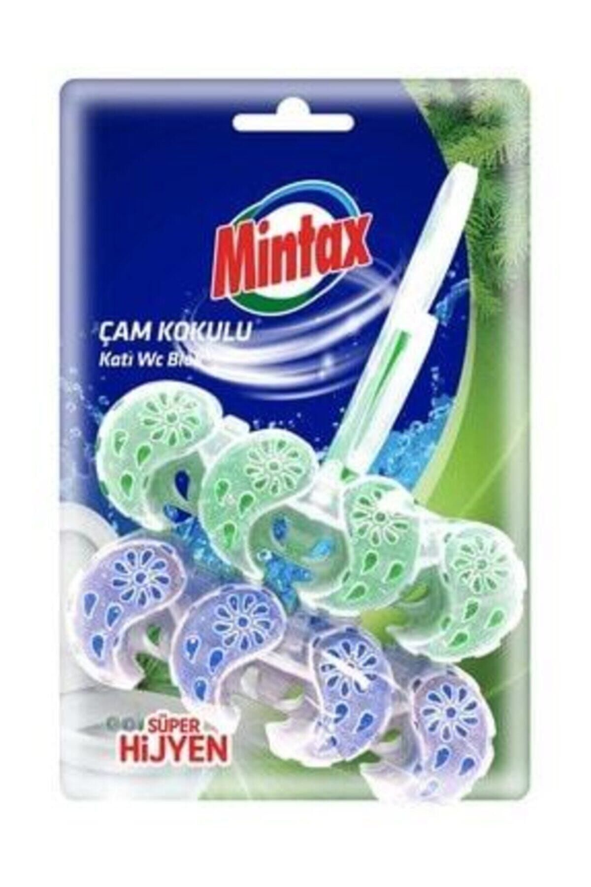 Mintax Çam Kokulu Katı Wc Blok 2*48 Gr