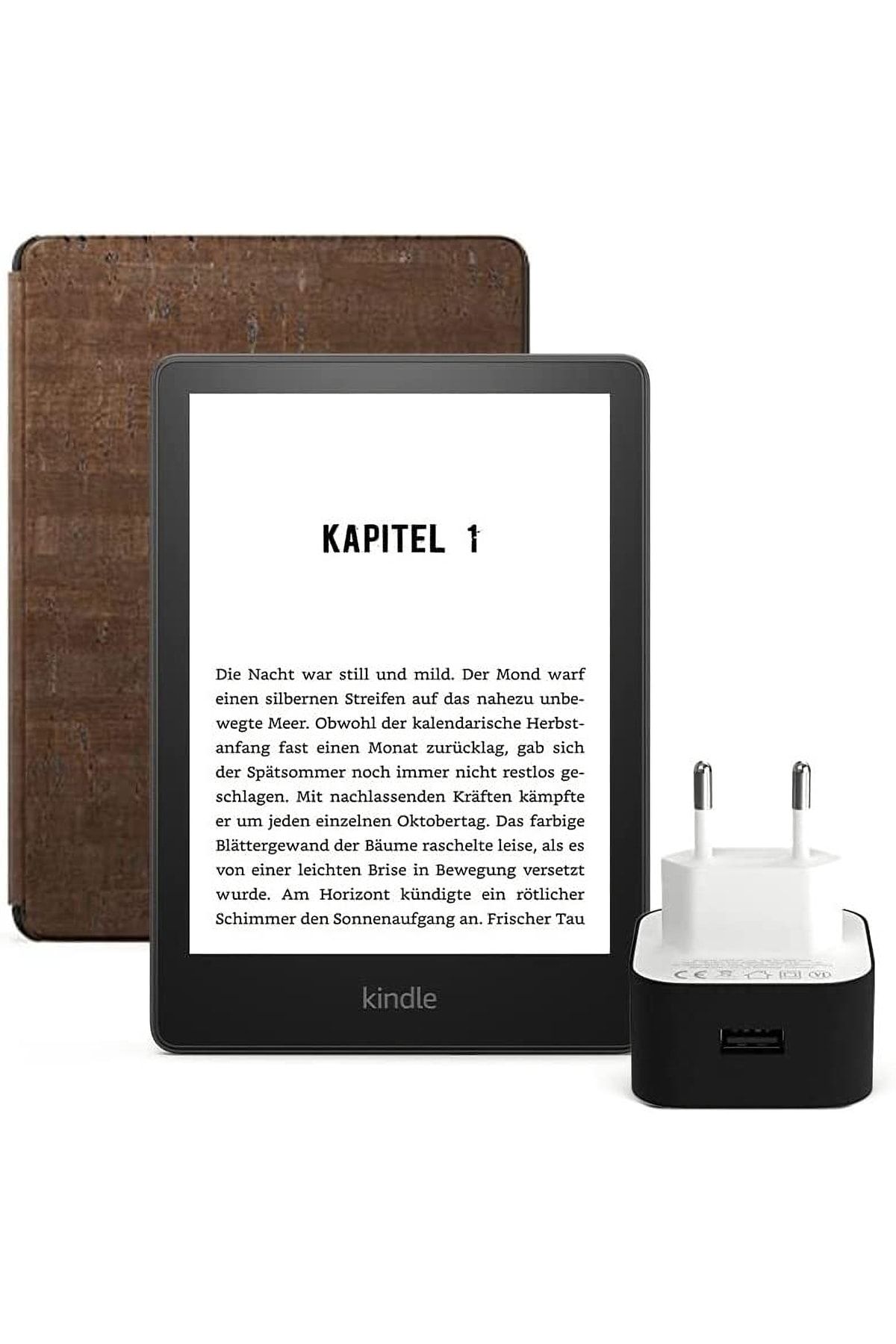 Amazon 6.8" Paperwhite 5 E Kitap Okuyucu 8 Gb + Orijinal Mantar Kılıf Ve Şarj Adaptörü Reklamlı