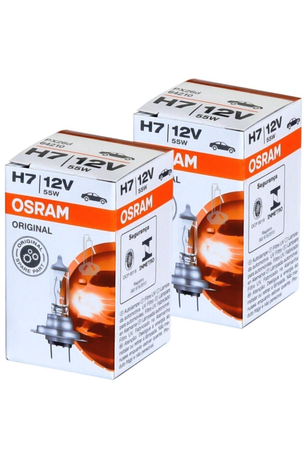 Osram 2 Adet H7 Orijinal 64210 Made In Germany