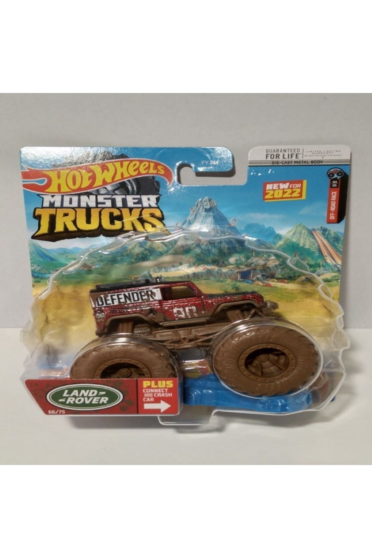 Hotwhells Hot Wheels Monster Trucks 1:64 Arabalar, Büyük Tekerlekli
