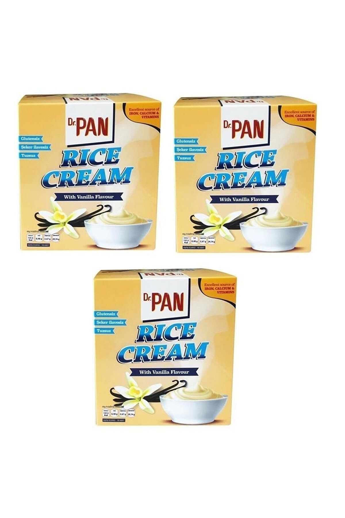 Dr Pan Dr.pan Vanilya Aromalı Pirinç Kreması 3 X 400 Gr