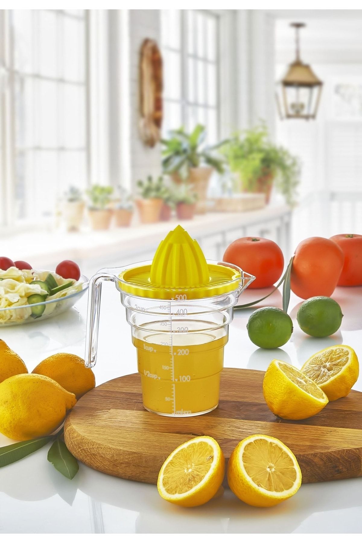 HB LİFE Pratik 500 ml Ölçülü Narenciye Sıkacağı | Portakal Limon Narenciye Sıkacağı Limon Sıkacağı Limonluk