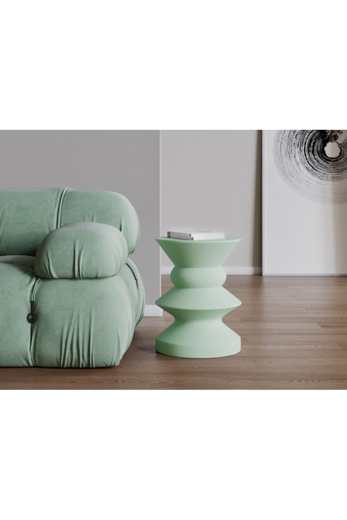 Echo Furniture Adella Haki Yeşil Sehpa