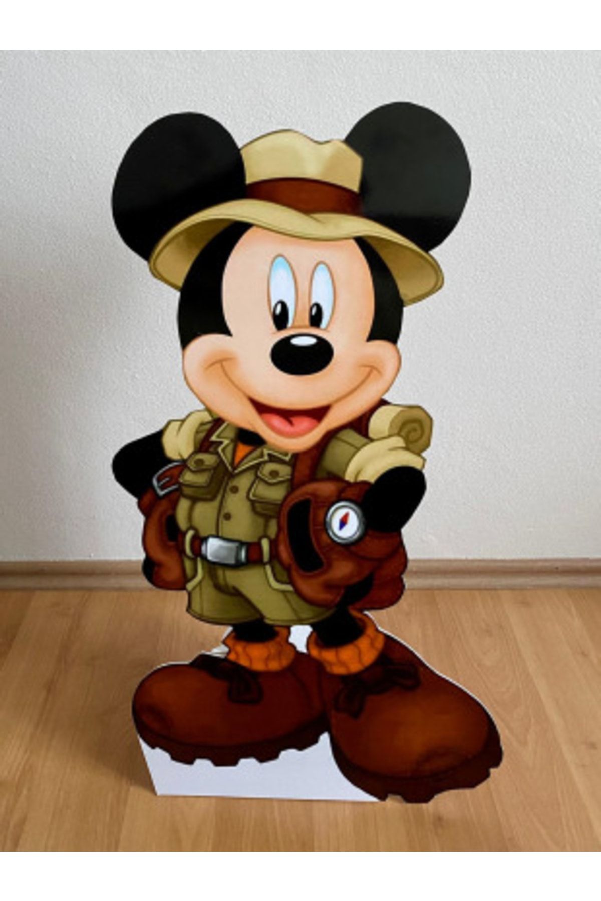 Okarttasarım Mickey Mouse Safari Masaönü Ayaklı Pano