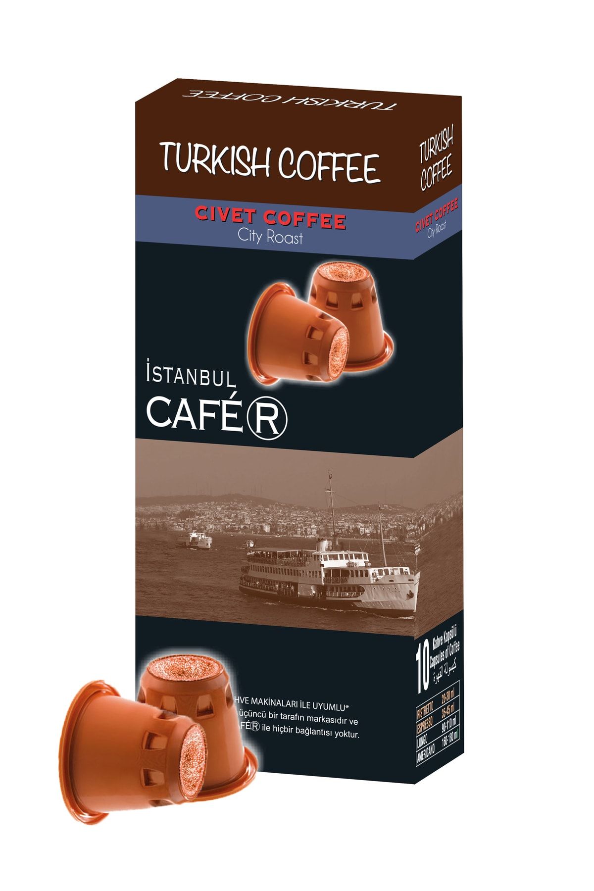 İstanbul Cafer Nespresso Uyumlu Kapsül Türk Kahvesi