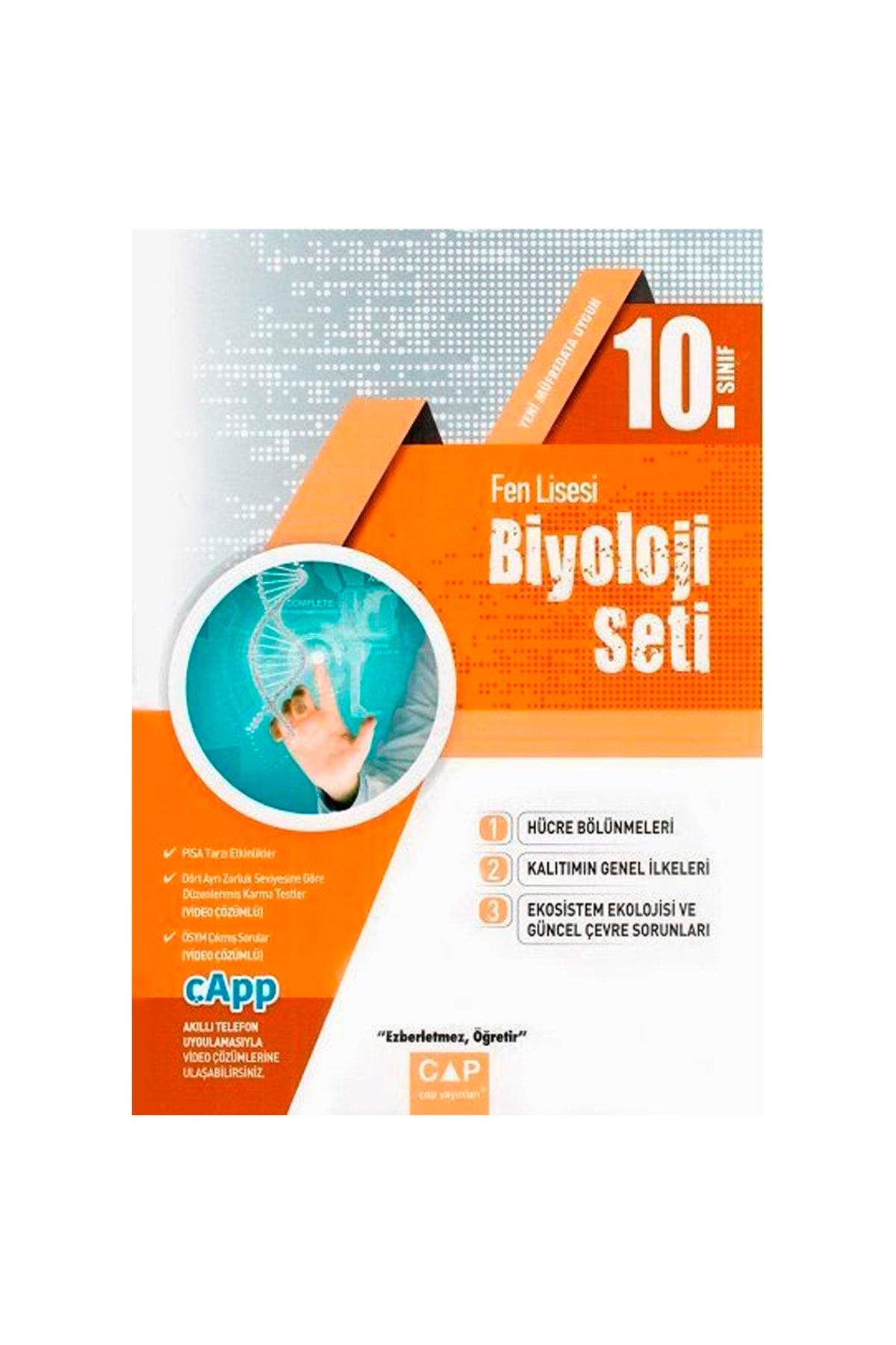Çap Yayınları 10. Sınıf Fen Lisesi Biyoloji Seti