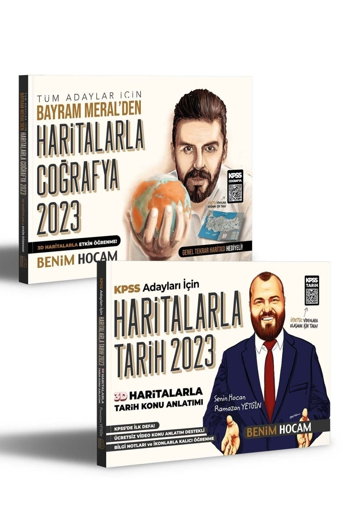 Benim Hocam Yayınları 2024 Kpss Haritalarla Tarih Ve Coğrafya Konu Anlatım Seti