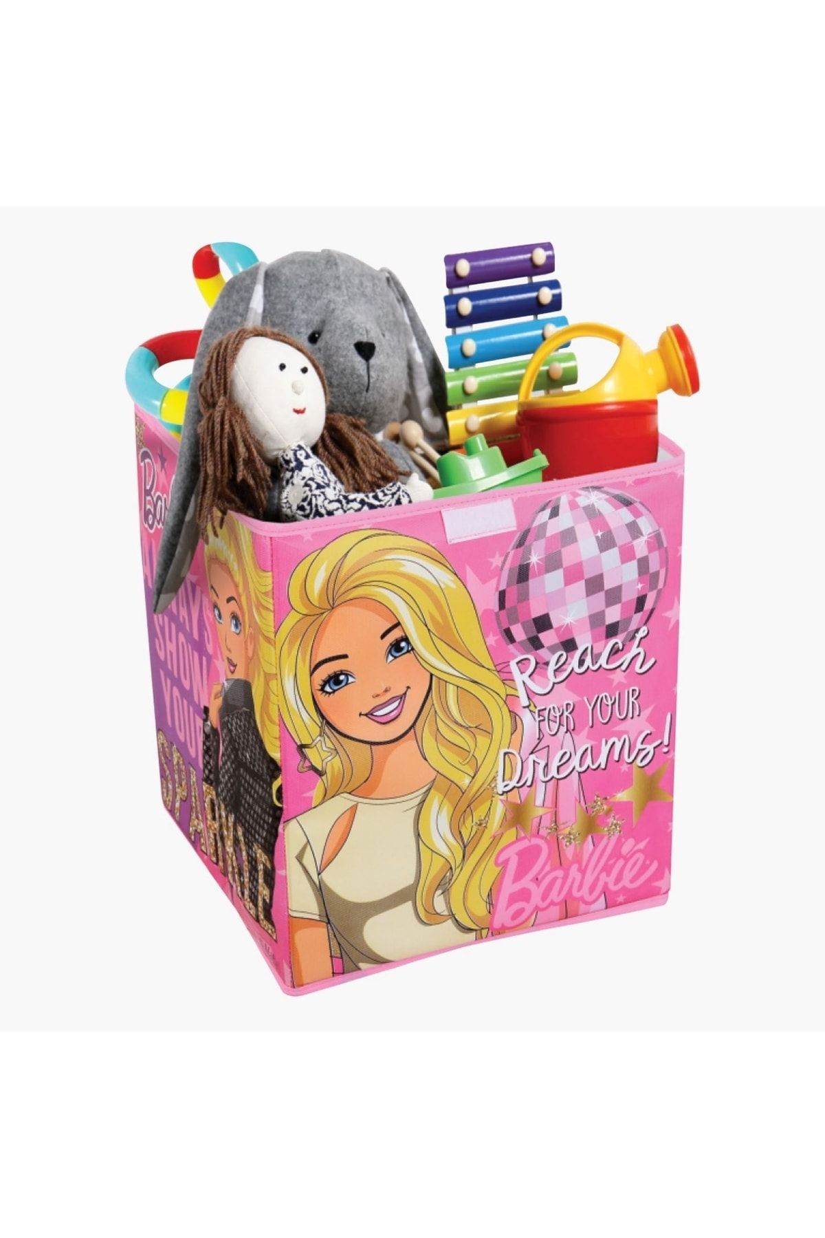 Barbie Lisanslı Oyuncak Saklama Kutusu