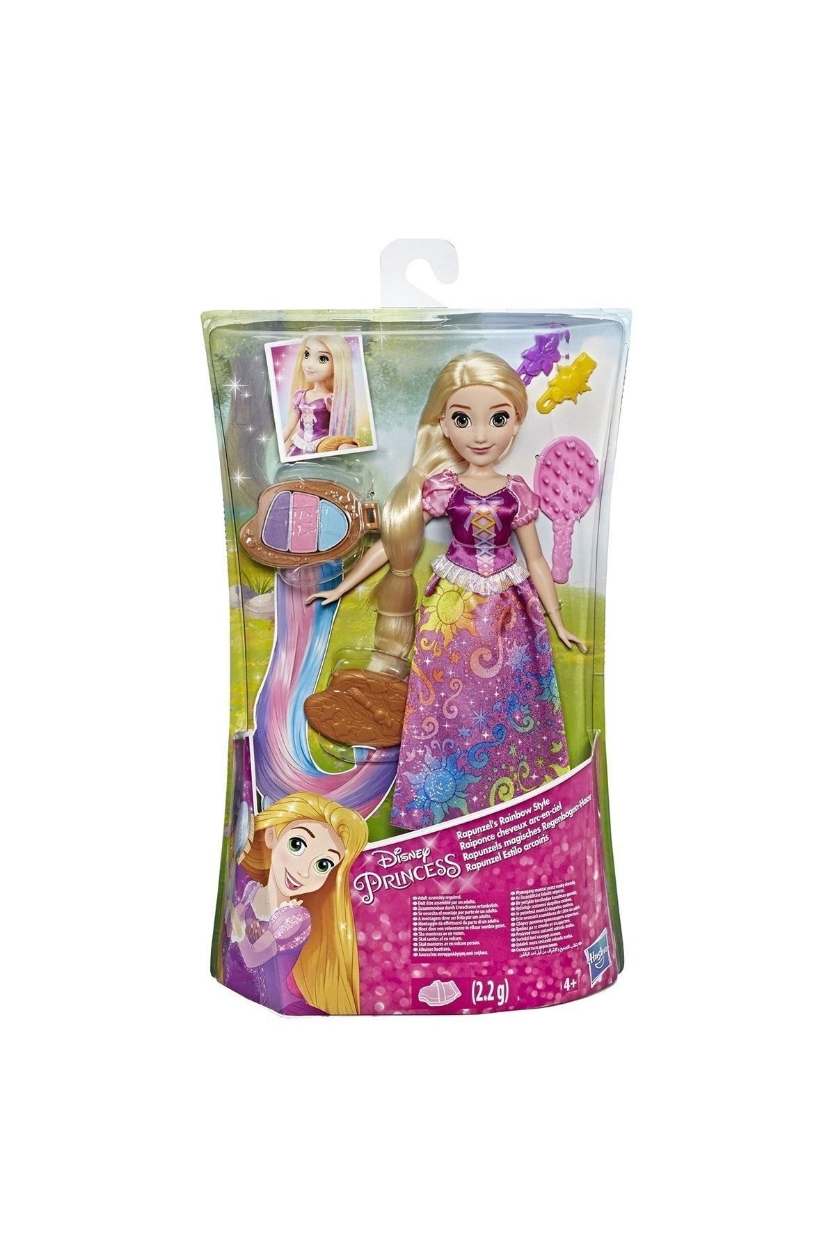 Hasbro E4646 Disney Prenses Gökkuşağı Saçlı Rapunzel / 4 Yaş