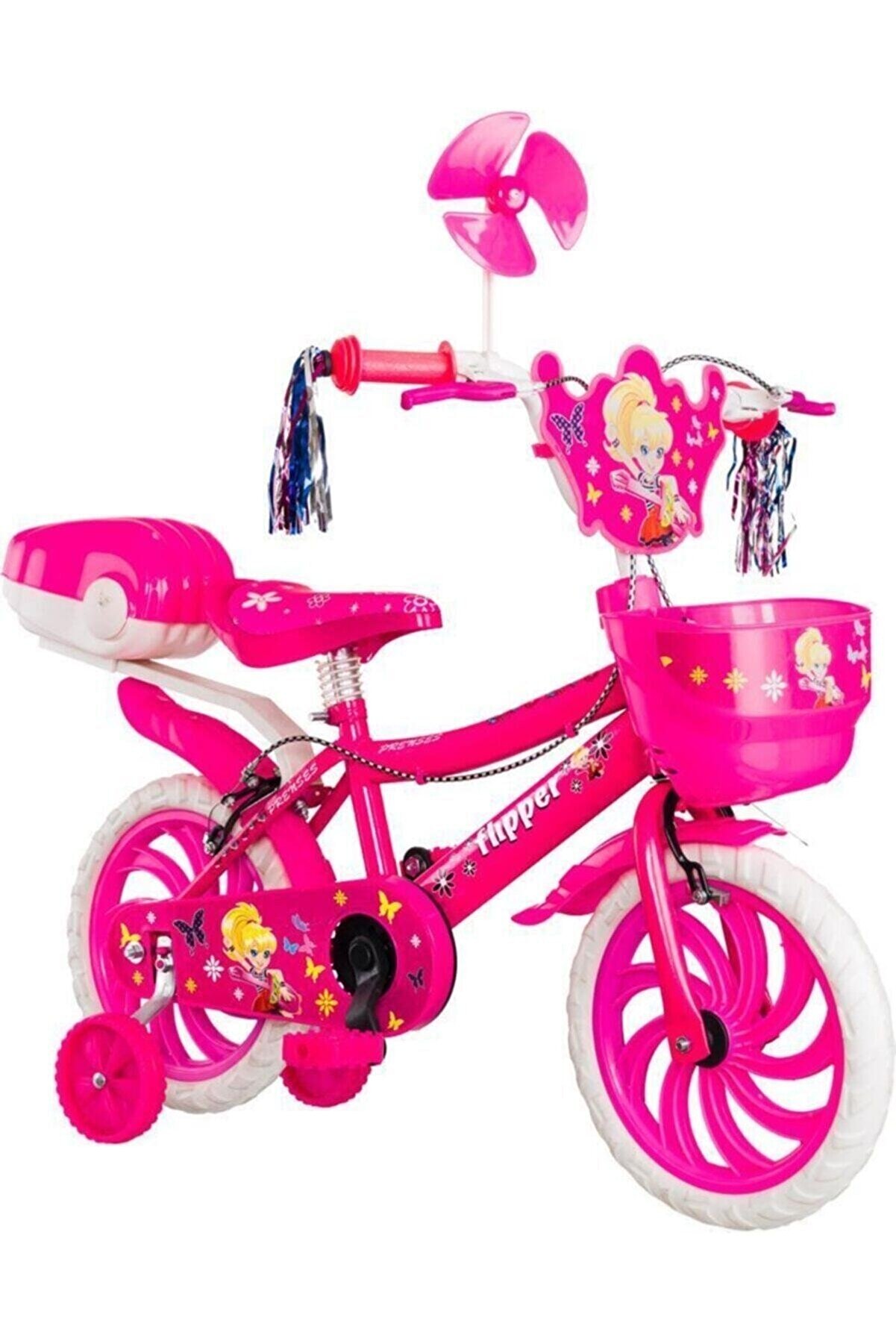 Flipper Pembe Kız Çocuk Bisikleti 15 Jant 2021 Yeni Sezon