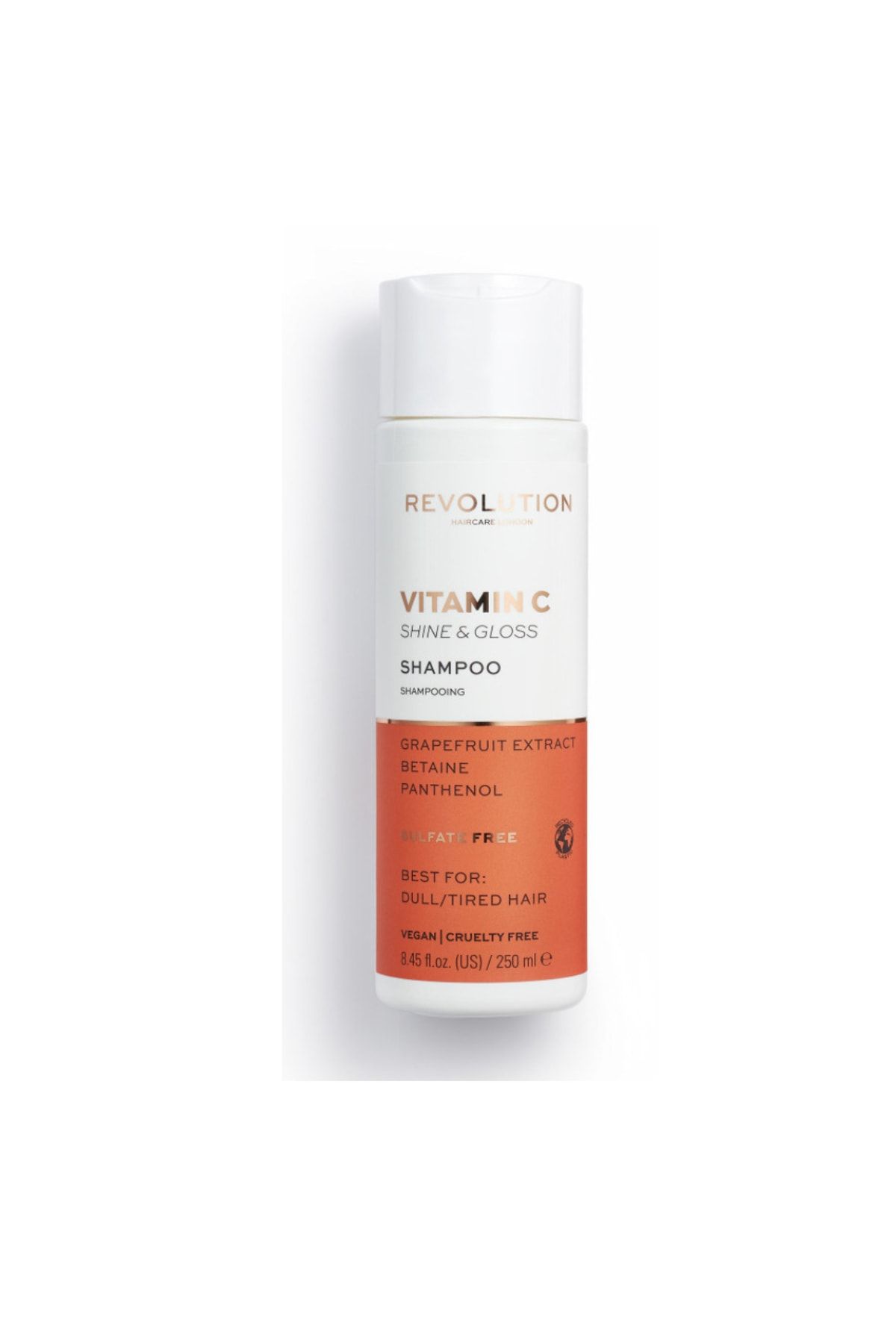 Revolution Haircare Vitamin C Shine & Gloss Shampoo For Dull Hair 250 Ml