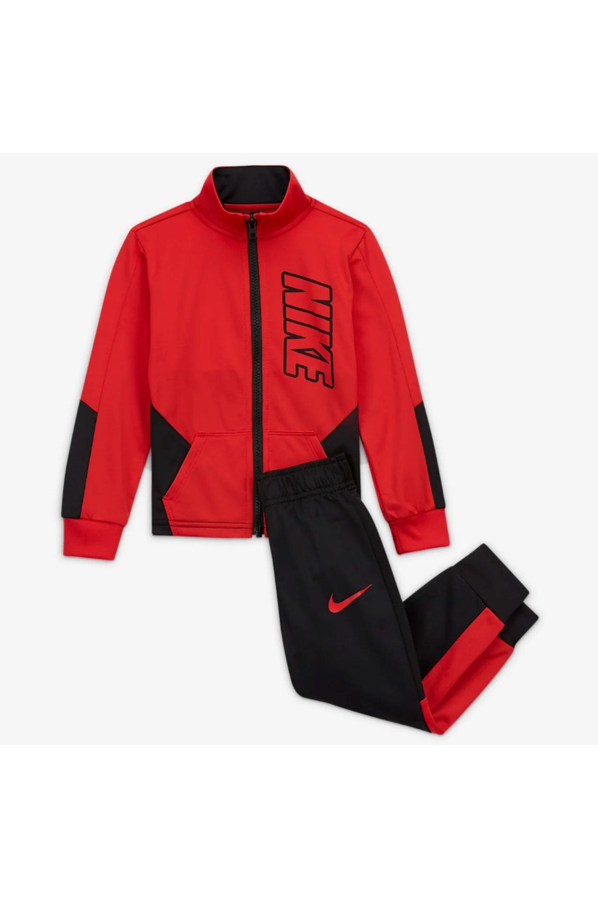 Nike B Block Fz Trıcot Pant Set Erkek Çocuk Eşofman Takım 76e201-r1n