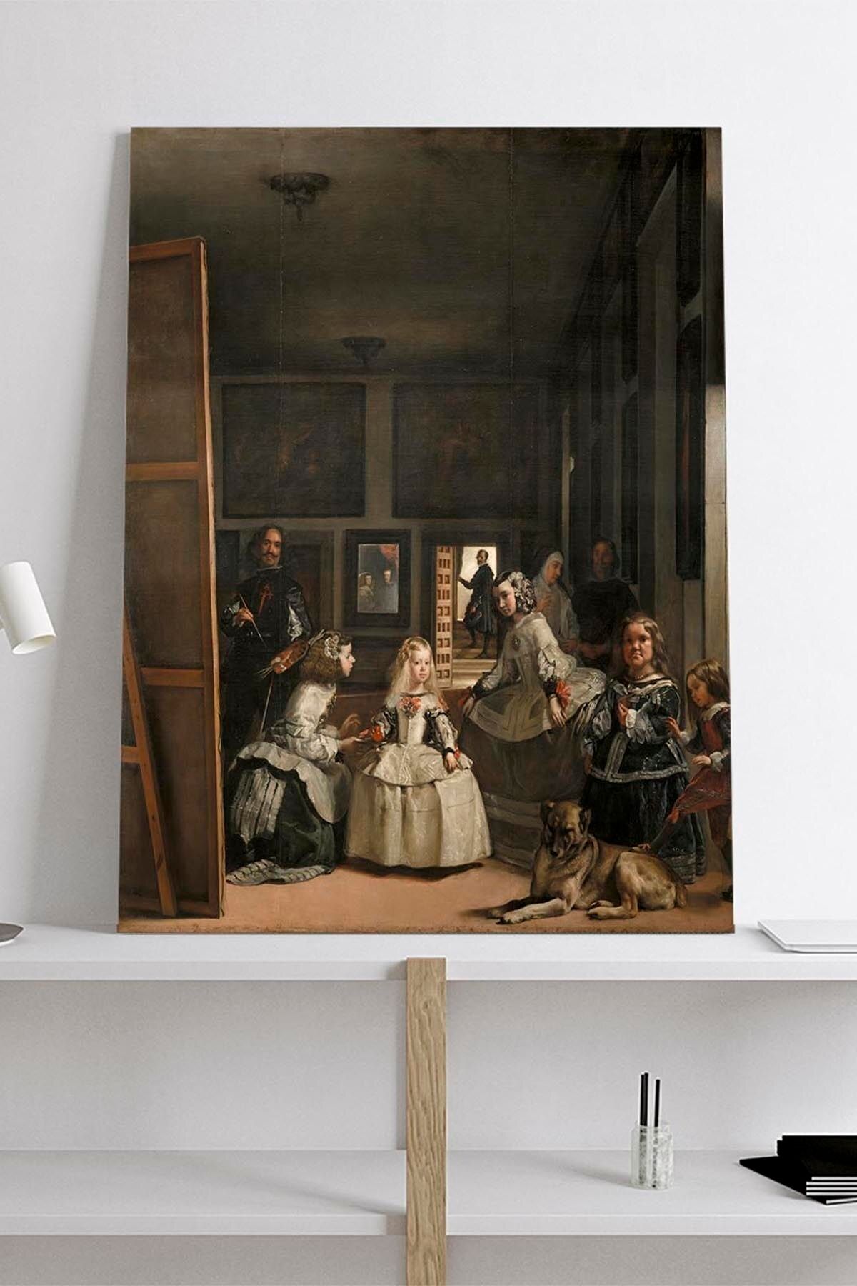 Postermanya Las Meninas-nedimeler- Diego Velazquez Sanatsal Kanvas Tablo