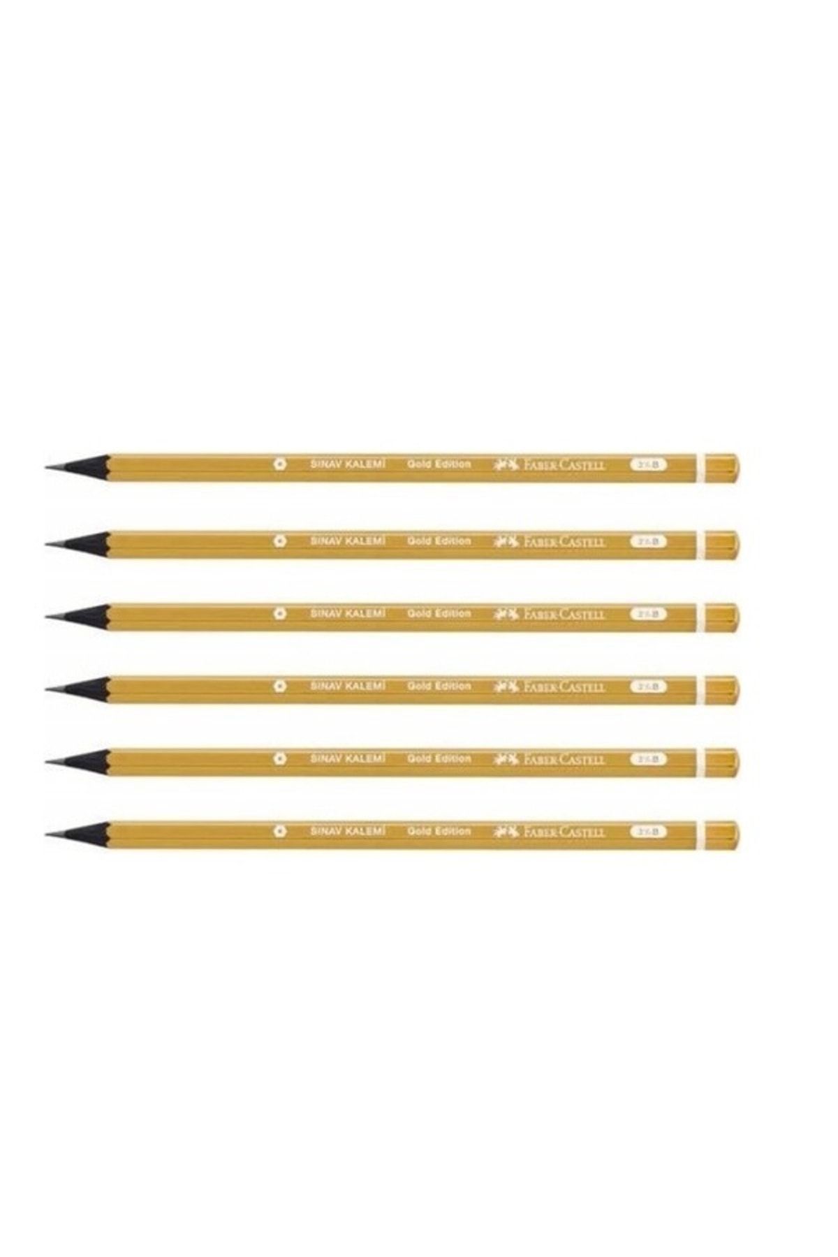 Faber Castell Faber-castell Sınav Kalemi Gold Edition - 2,5b -6'lı