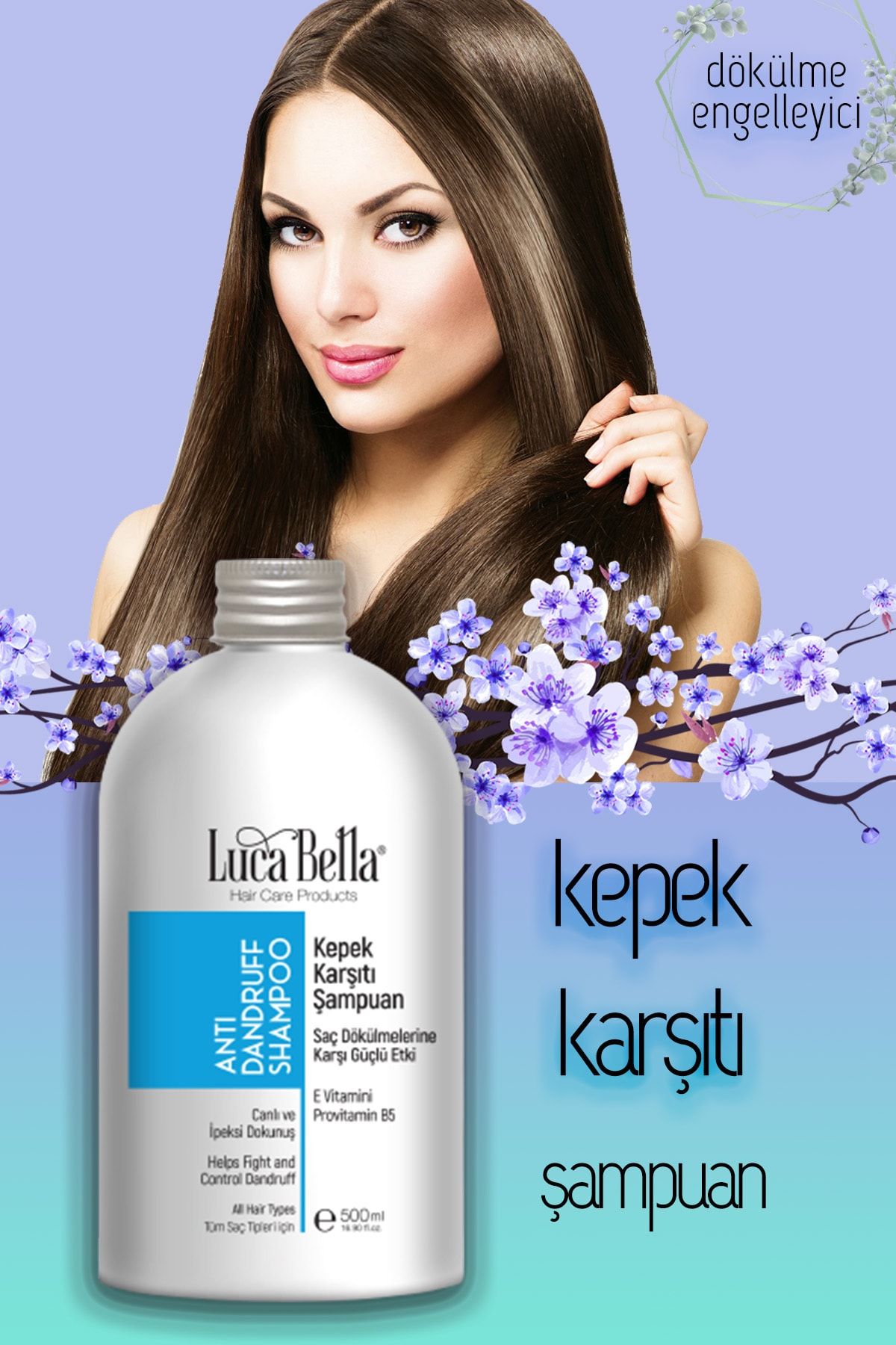 Luca Bella Kepek Karşıtı Anti-dandruff/dökülme Karşıtı Saç Bakım Şampuanı