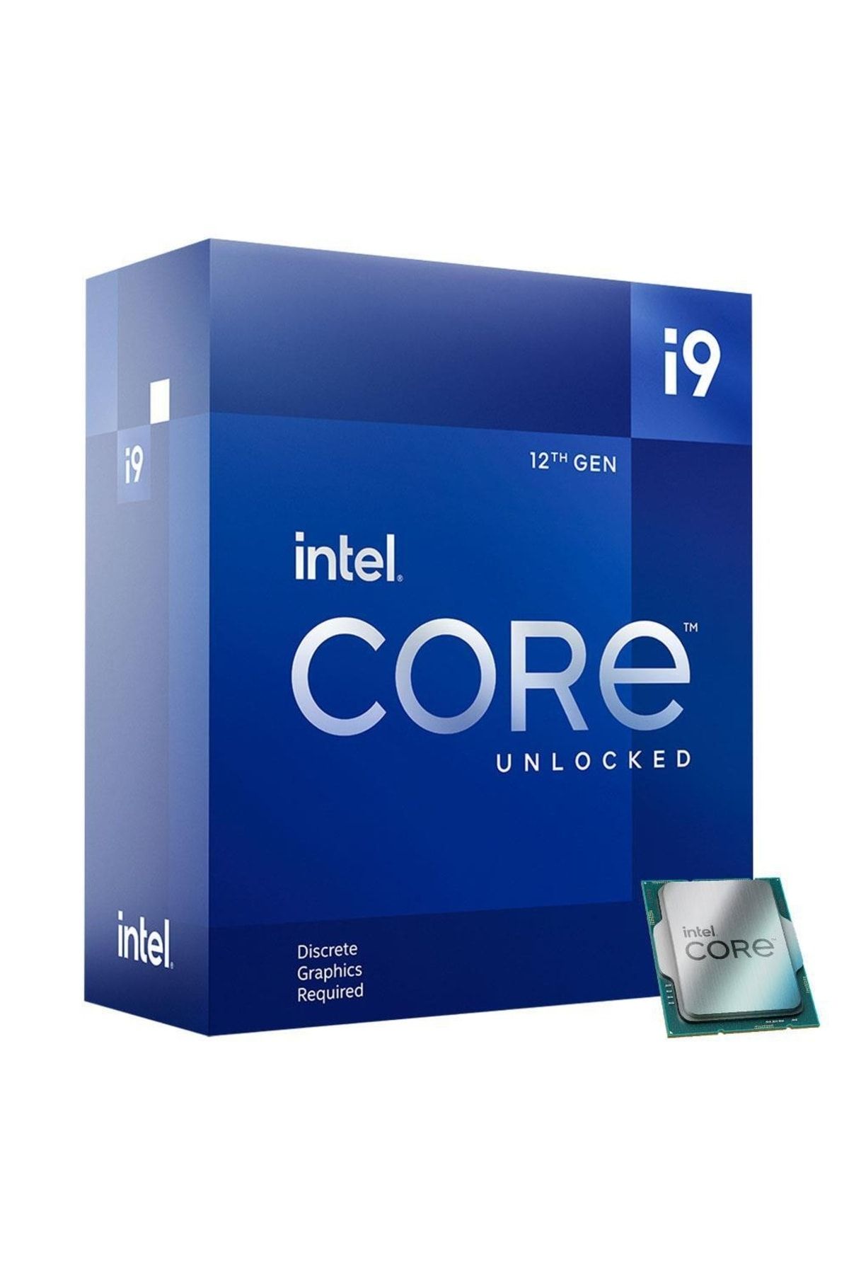 Intel I9-12900kf 16 Core, 3.20ghz, 30mb, 125w, Lga1700, 12.nesil, Box, (grafik Kart Yok, Fan Yok)