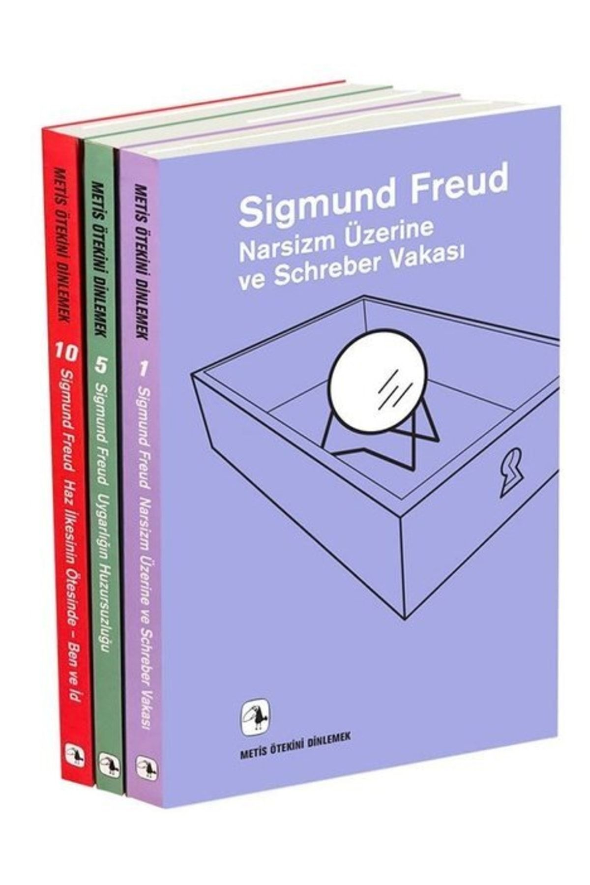 Metis Yayıncılık Sigmund Freud Seti-3 Kitap Takım Hediyeli