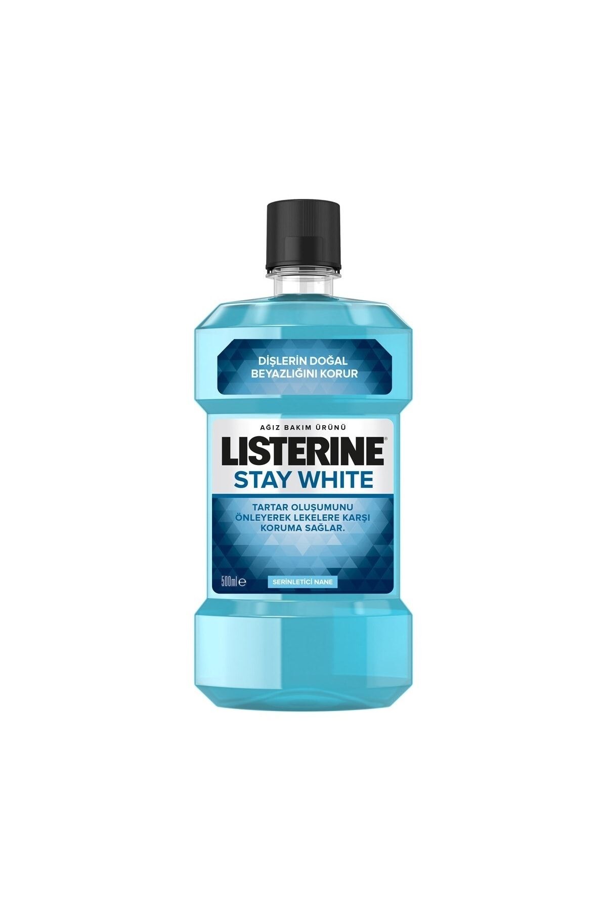 Listerine Stay White Serinletici Nane Ağız Bakım Suyu 500 ml