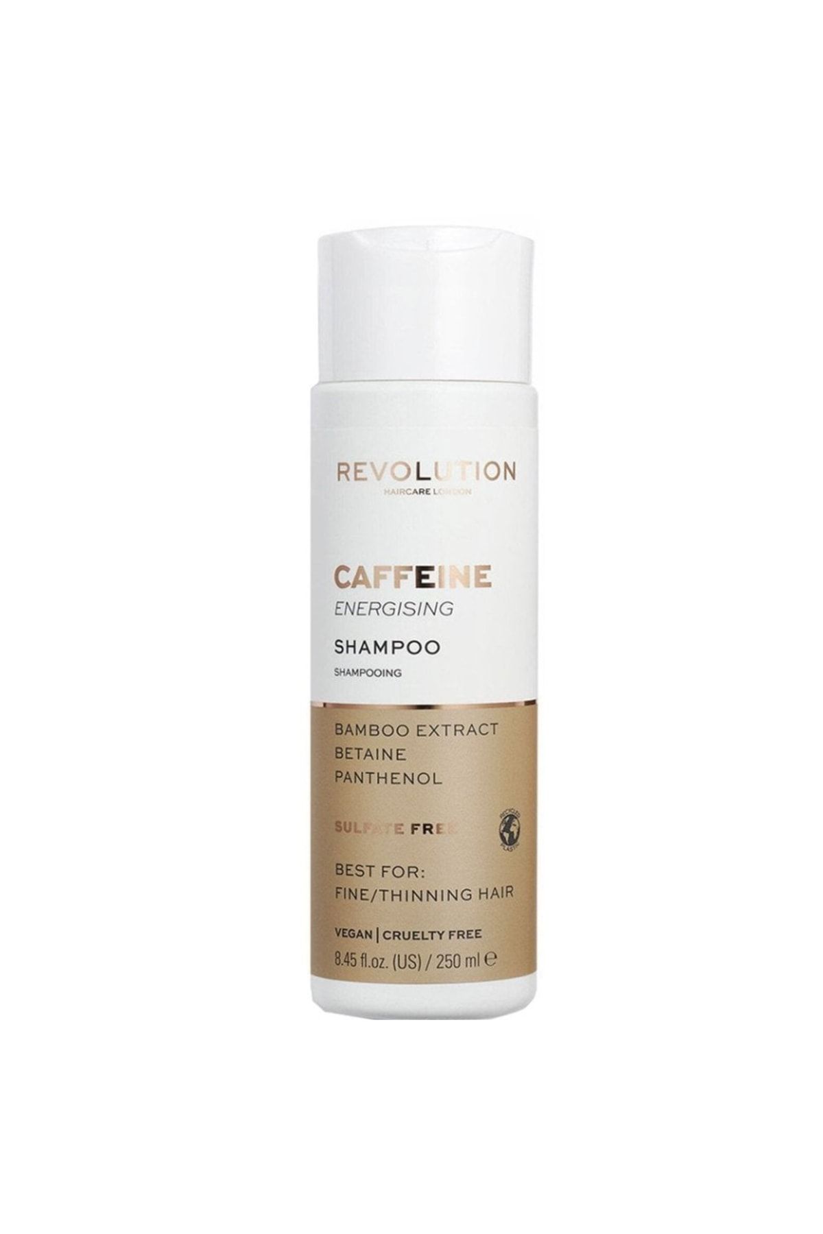 Revolution Haircare Kafein Enerji Verici Yumuşatıcı Nemlendirici Vegan Şampuan 250 Ml Alinshop110
