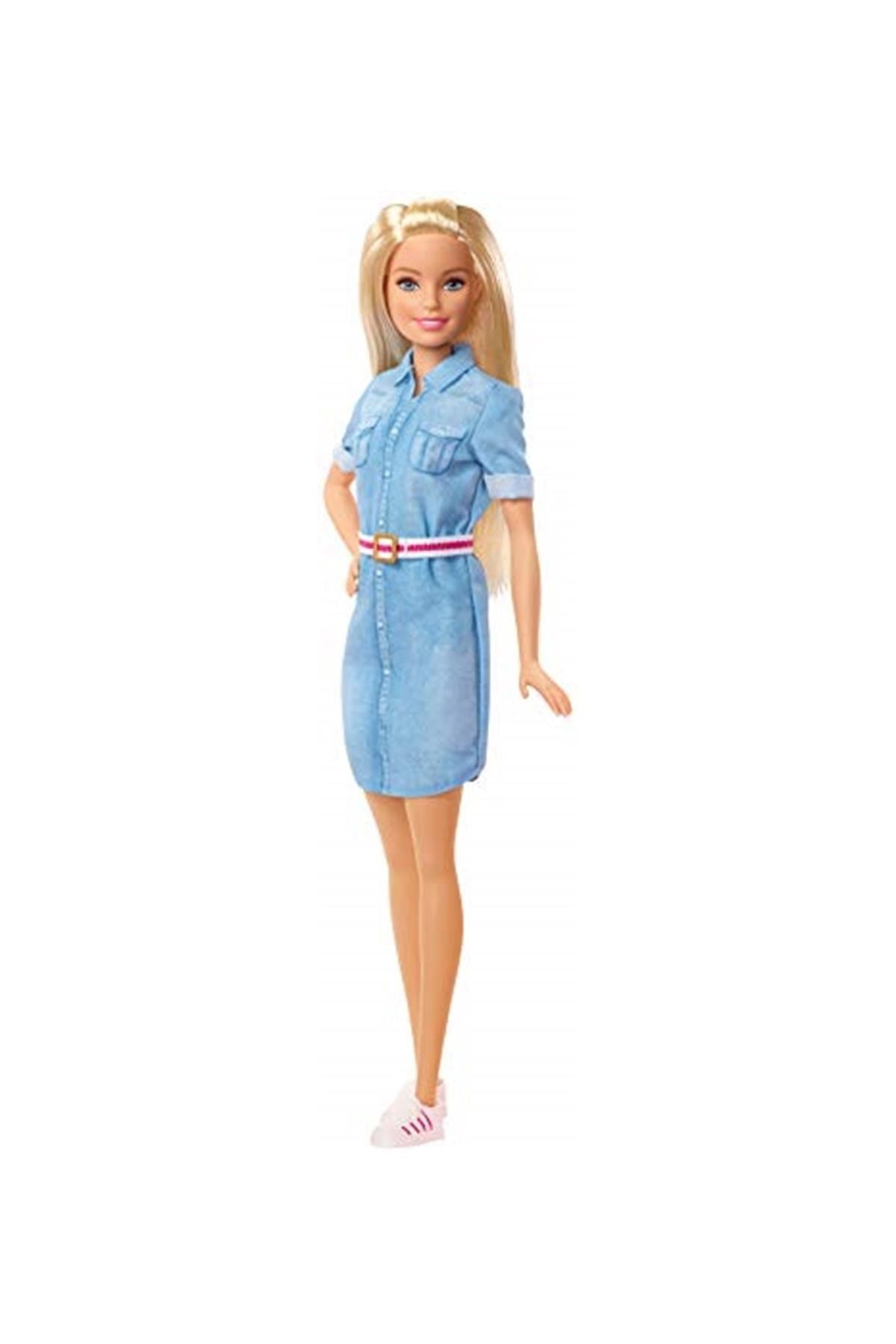 Barbie Ghr58 Seyahatte Bebeği, Rüya Evi Maceraları Bebek, 30 Cm Boyunda, Sarışın, Kot Gömlek