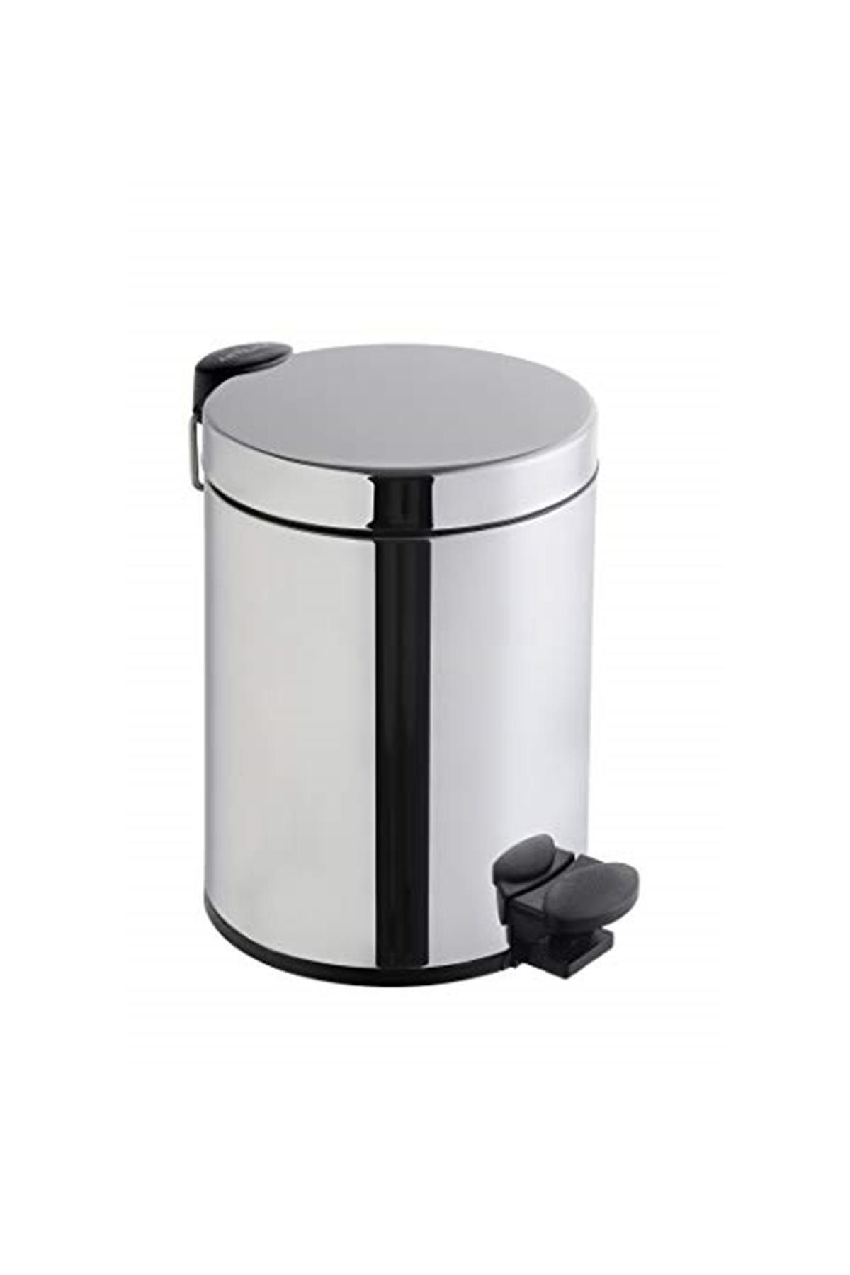 VitrA Arkitekta A44055 Paslanmaz Çöp Kovası, 4.5 Litre