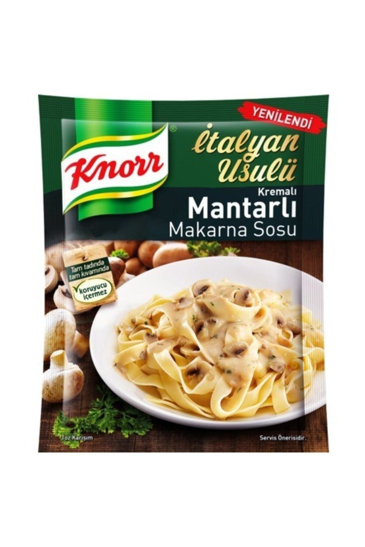 Knorr Makarna Sos Kremalı Mantar Ekonomik Paket 52gr X 12 Adet