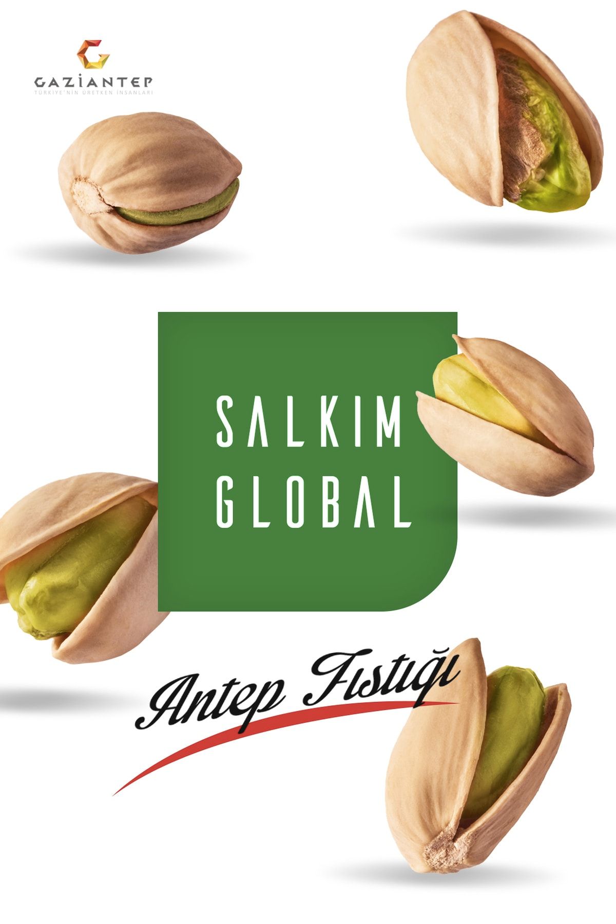 Salkım Global Antep Fıstığı %99 Ana Çıtlak 1 Kg (BRÜT)