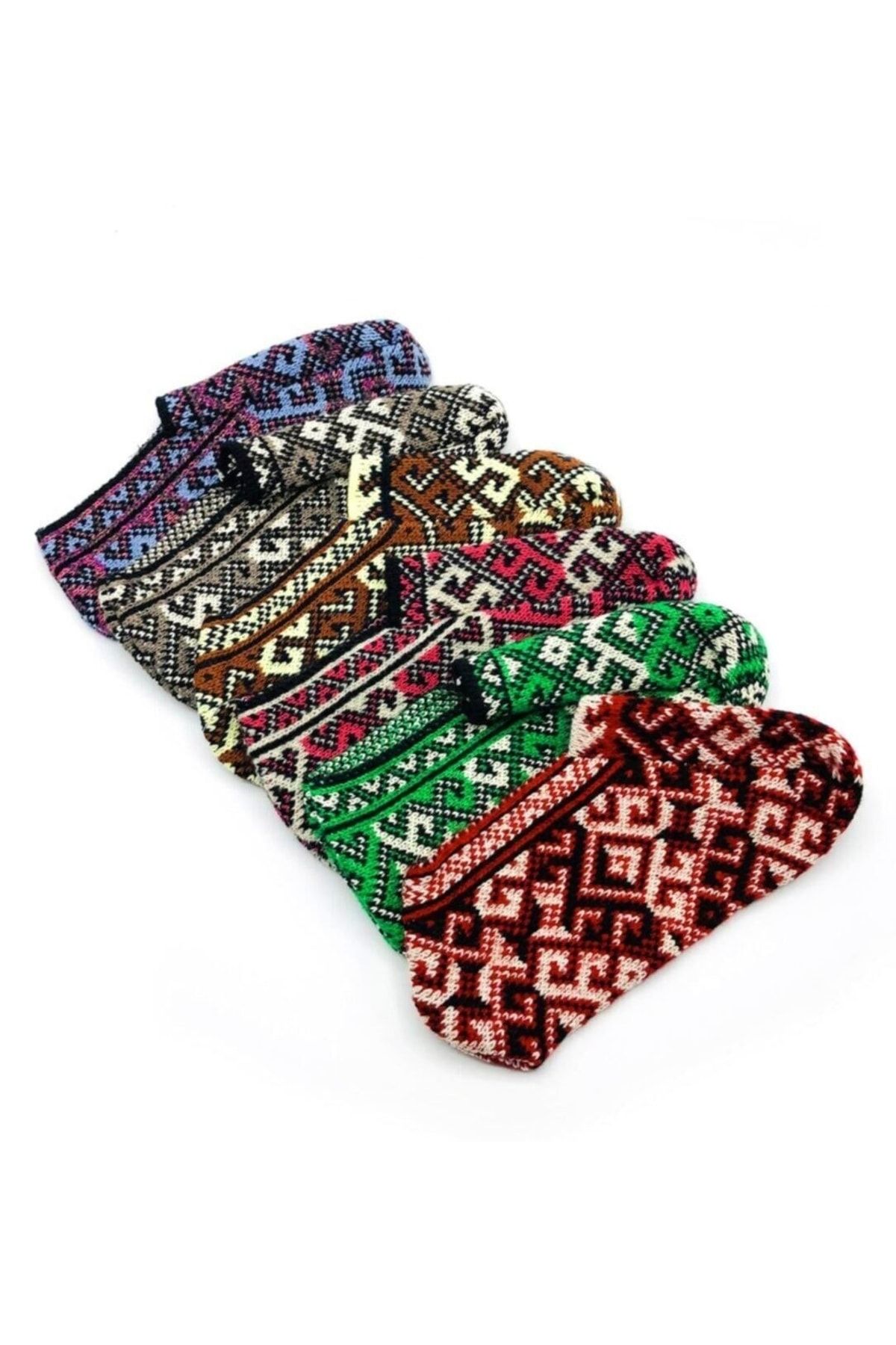 Çt Çeyizci Tekstil Çeyizlik Patik, Nişan Çeyizlik Patik 6 Çift Türkmen Patiği Gelin Çorabı