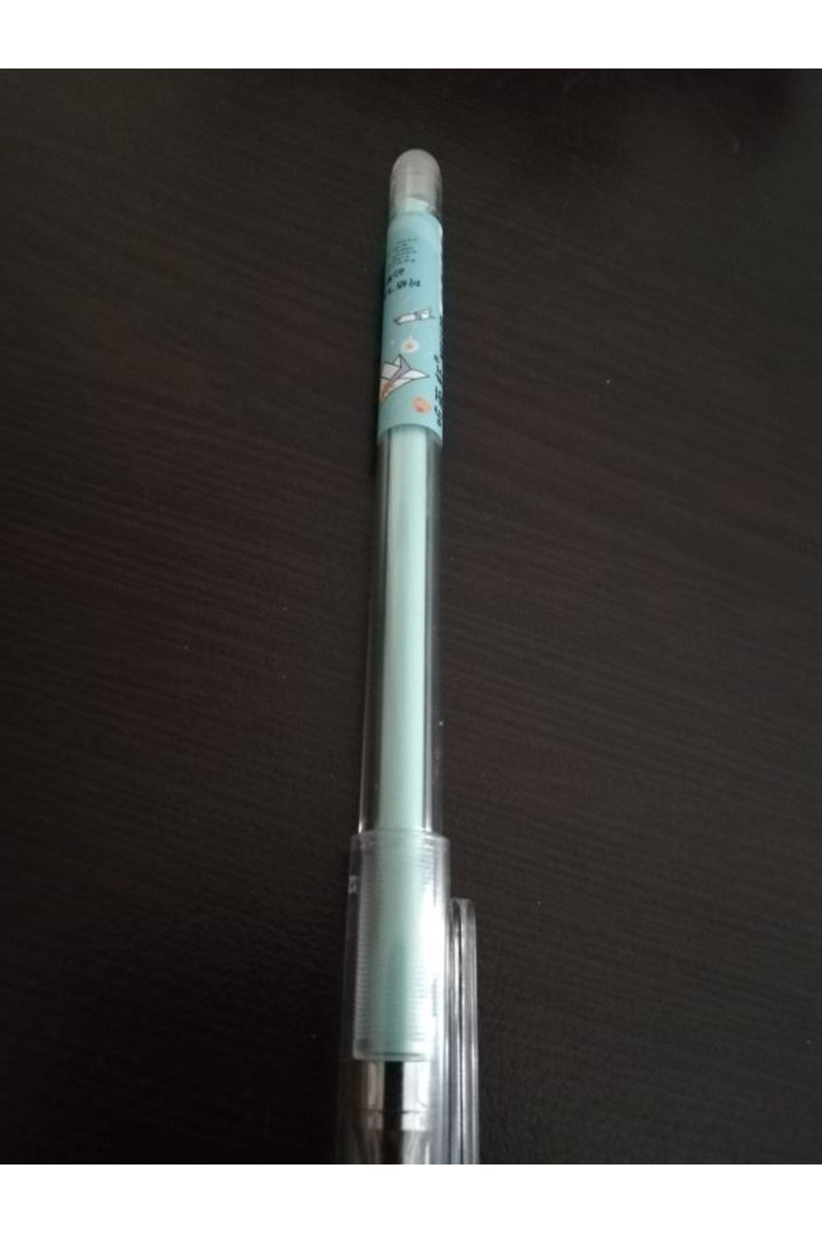 Bluoksweet 3 Adet Yazdığı Silinebilir Özellikte Silgili Jel 0.5mm Uç Okul Öğrenci Motifli Mavi Renk Yazan Kalem