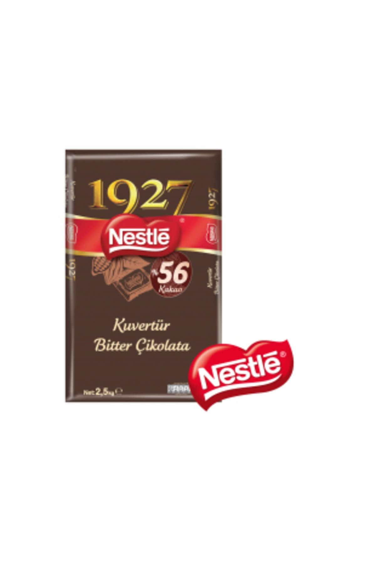 Nestle Nestlé 1927 Kuvertür Bitter %55 Kakao Çikolata 2.5kg