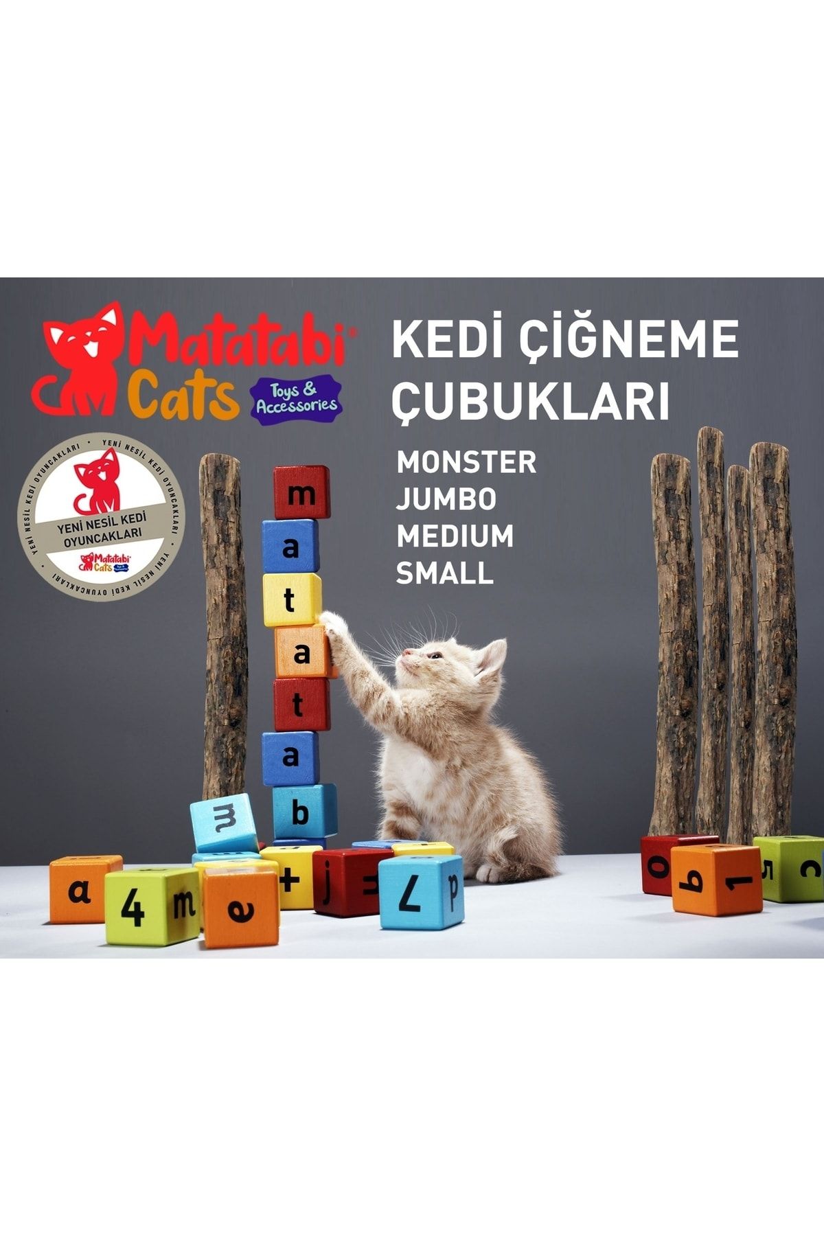 MATATABİ CATS Matatabi Stick 1 Adet Doğal Kedi Oyuncağı Çiğneme Çubuğu