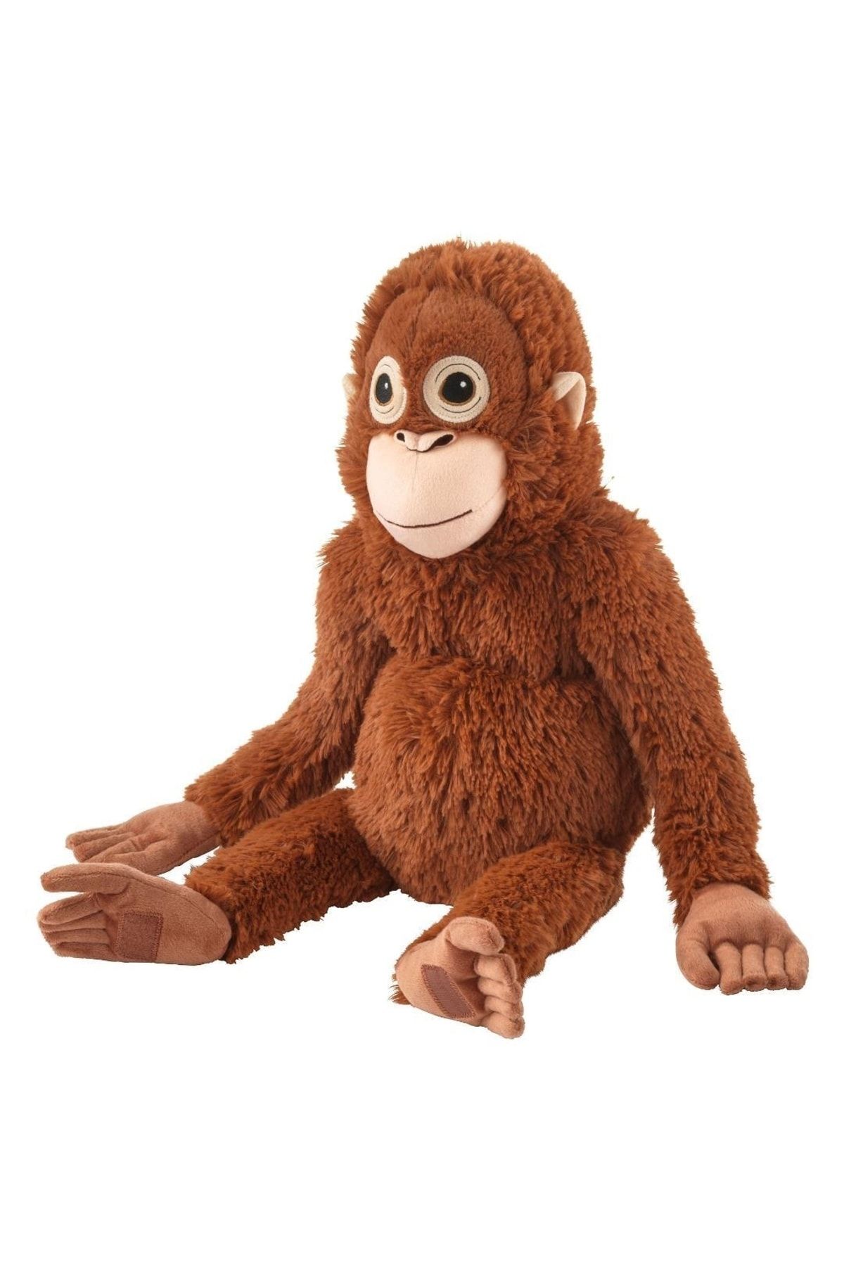 IKEA Orangutan Yumuşak Oyuncak, Kahverengi, El Ve Ayakları Cırtlı, Sarılan 66 Cm