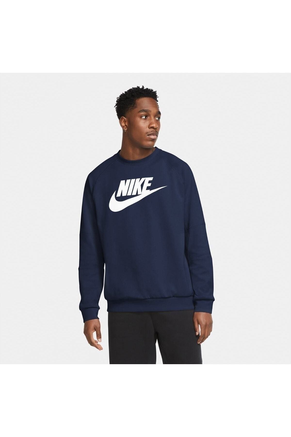 Nike Sportswear Modern Fleece Crew Erkek Sweatshirt Cu4473-410