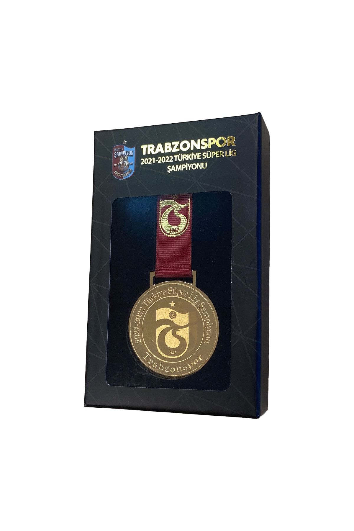 Trabzonspor 2021-22 Sezonu Şampiyonu Madalyon