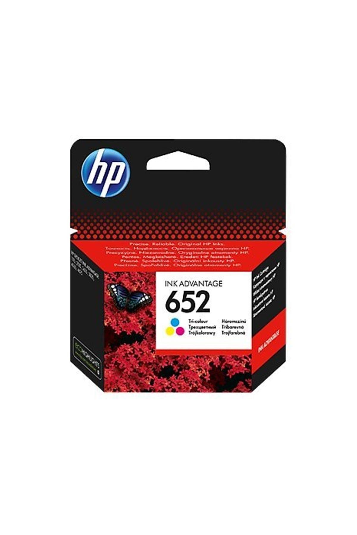 HP 652 Renkli Mürekkep Kartuş 200 Sayfa