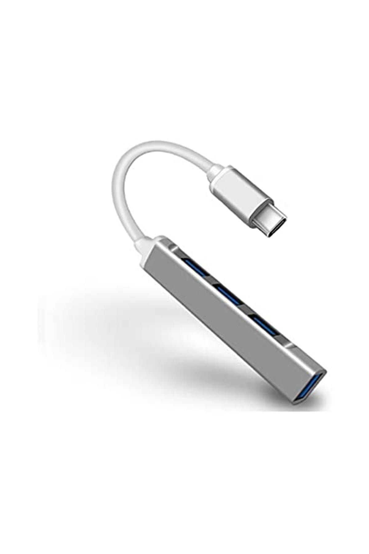 BadaTrend 4 Port Usb 3.1 Hub Çevirici Çoğaltıcı Type C Çoklayıcı Type-c Çoklama 4 Portlu Usb 3.1 Hub Çoklayıcı