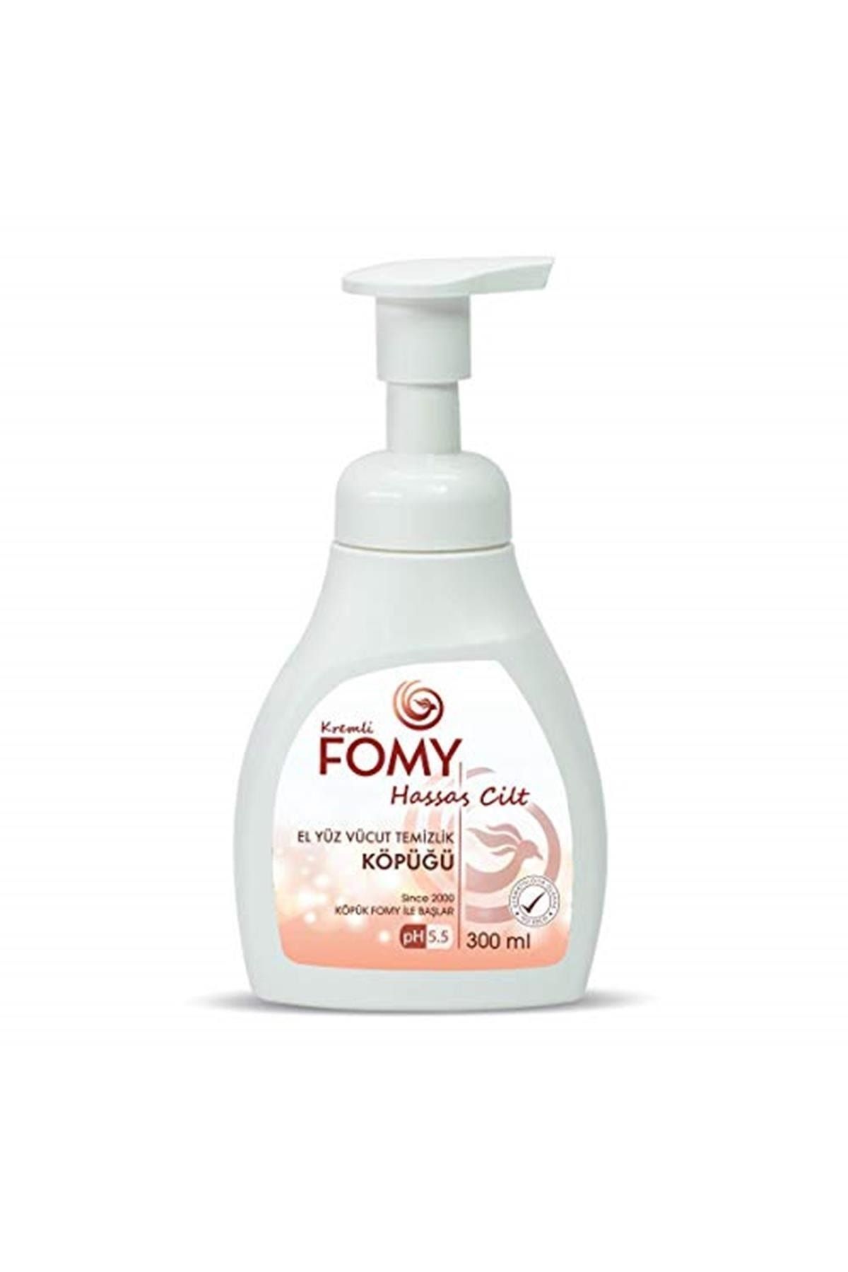 Fomy - Hassas Cilt / El Yüz Vücut Temizlik Köpüğü // 300 ml