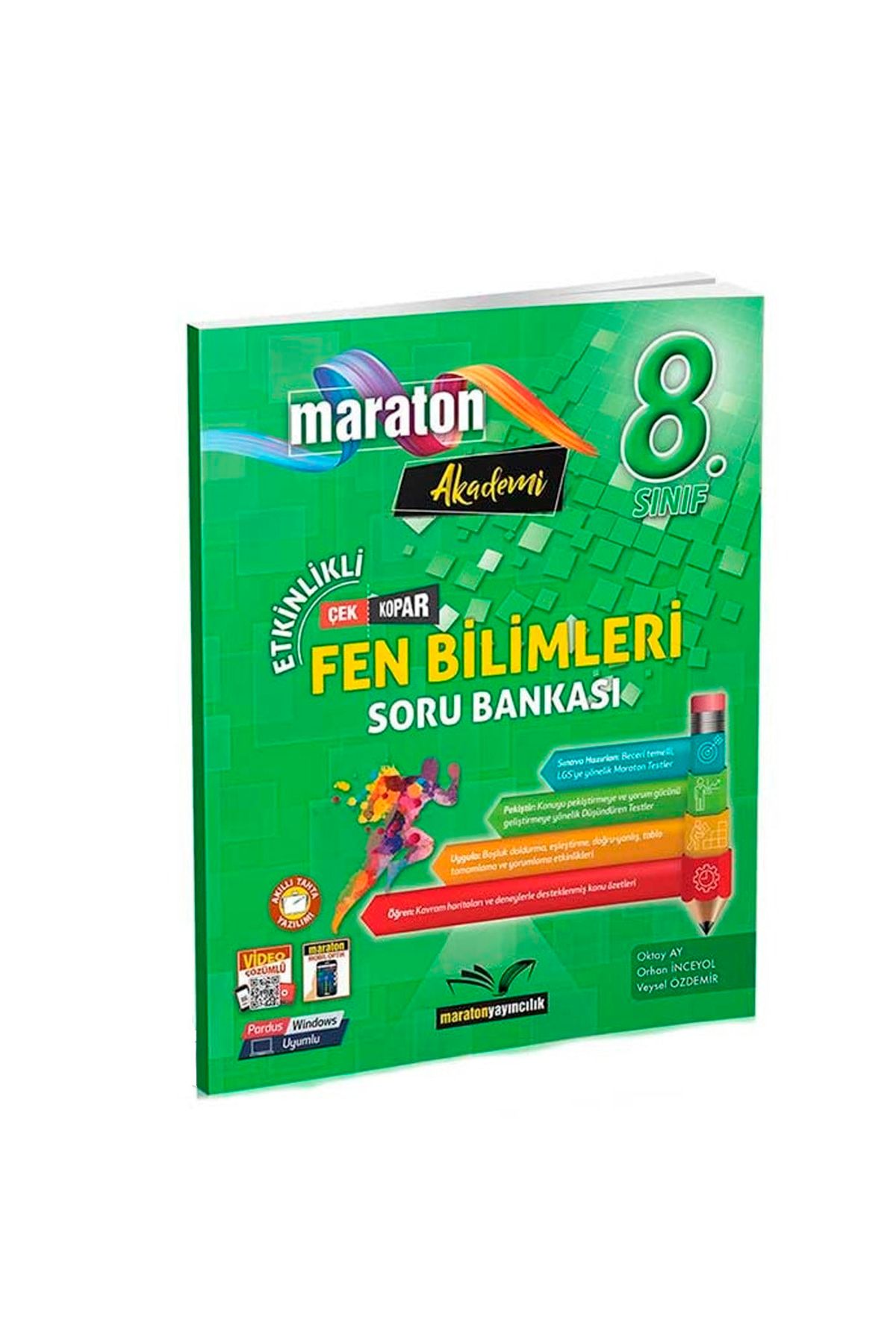 Maraton Yayınları Maraton Akademi 8.sınıf Etkinlikli Fen Bilimleri Soru Bankası