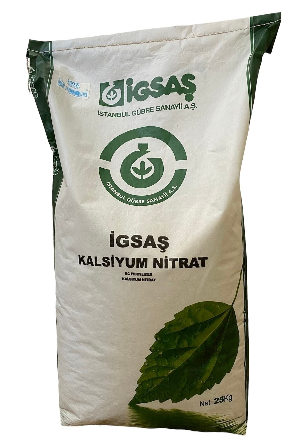 İGSAŞ Kalsiyum Nitrat Damlama ve Yaprak Gübresi 25 kg