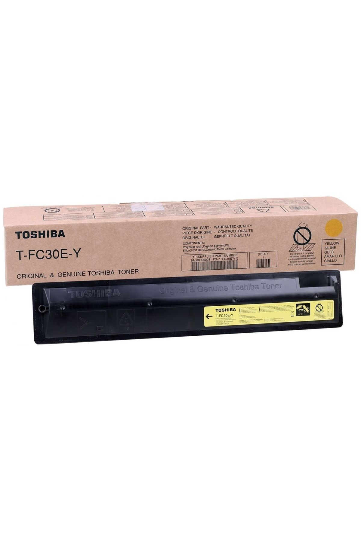 Toshiba E-studio 2051c Orjinal Sarı Fotokopi Toneri T-fc30e (33.6