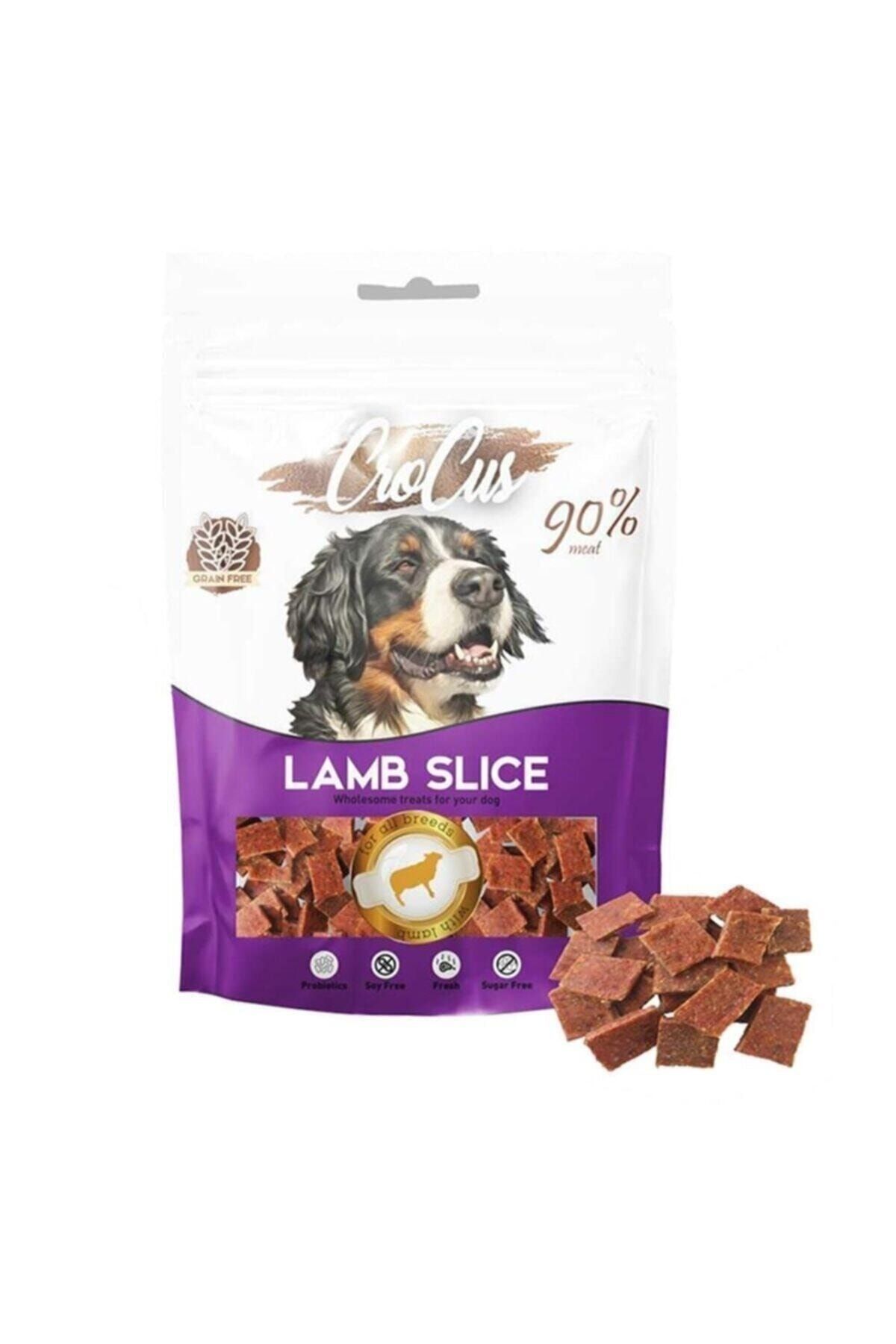 Ahm Crocus Lamb Slice Kuzu Etli Tahılsız Köpek Ödülü 80 Gr